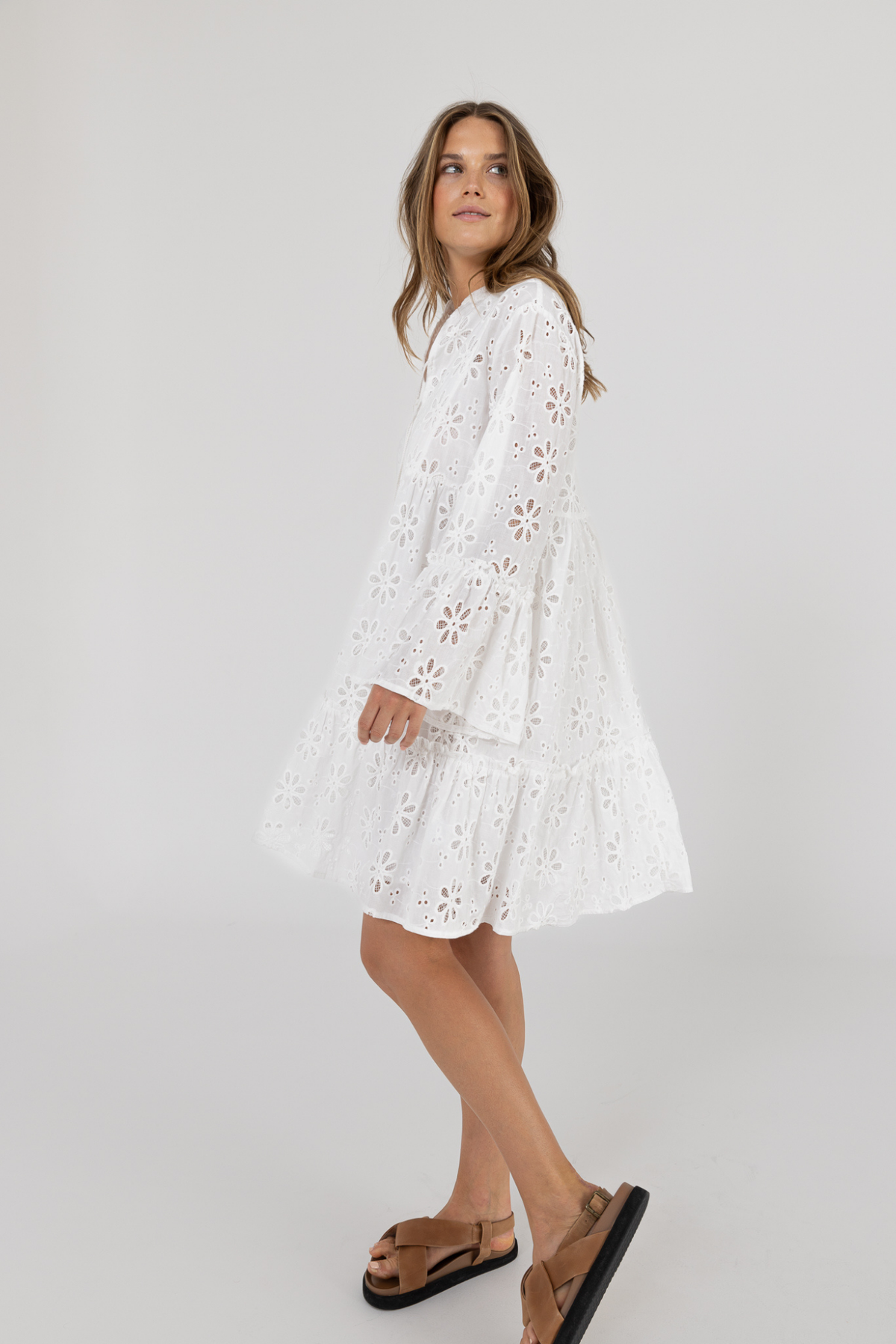 RHEA DRESS - WHITE