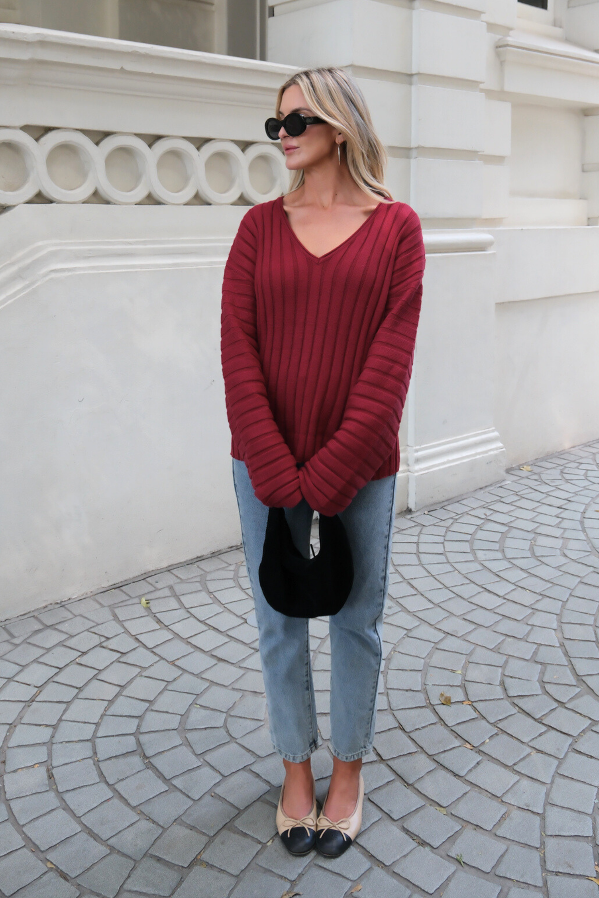 ARABELLA KNIT - BURNT RED