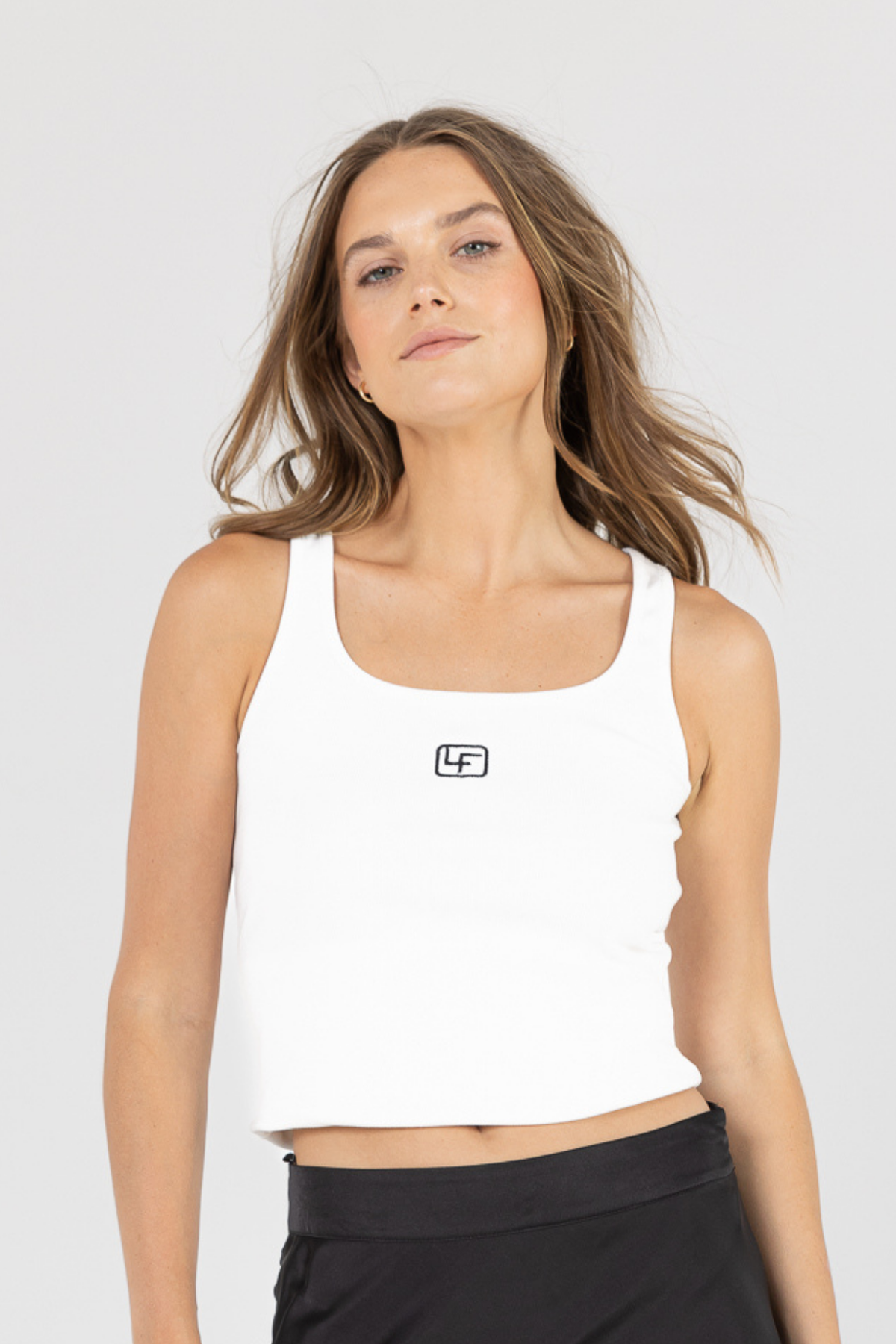 BRIDGETTE TANK - WHITE