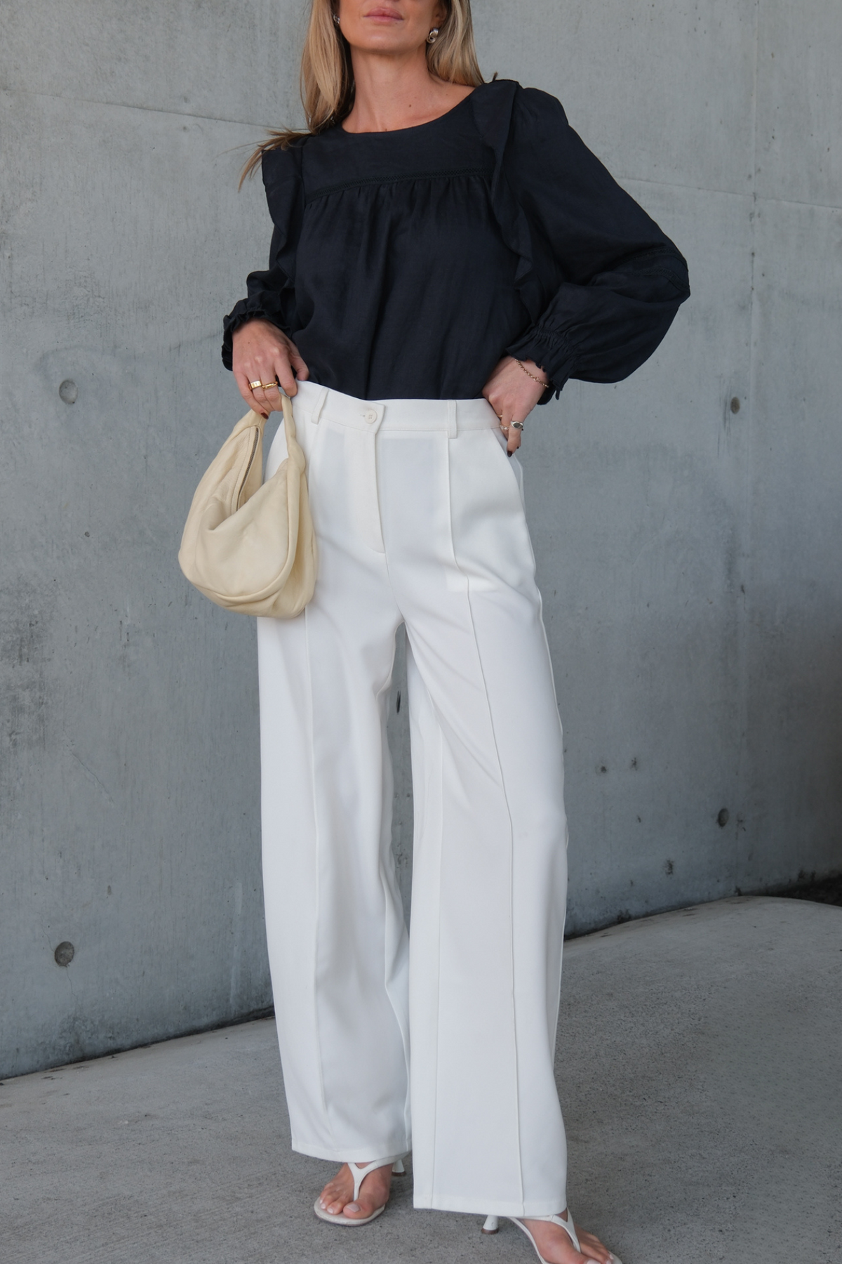 COHEN PANT - WHITE