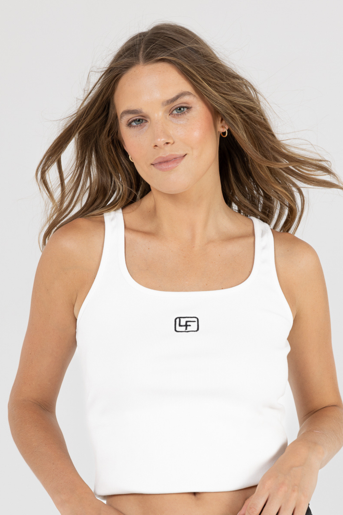 BRIDGETTE TANK - WHITE