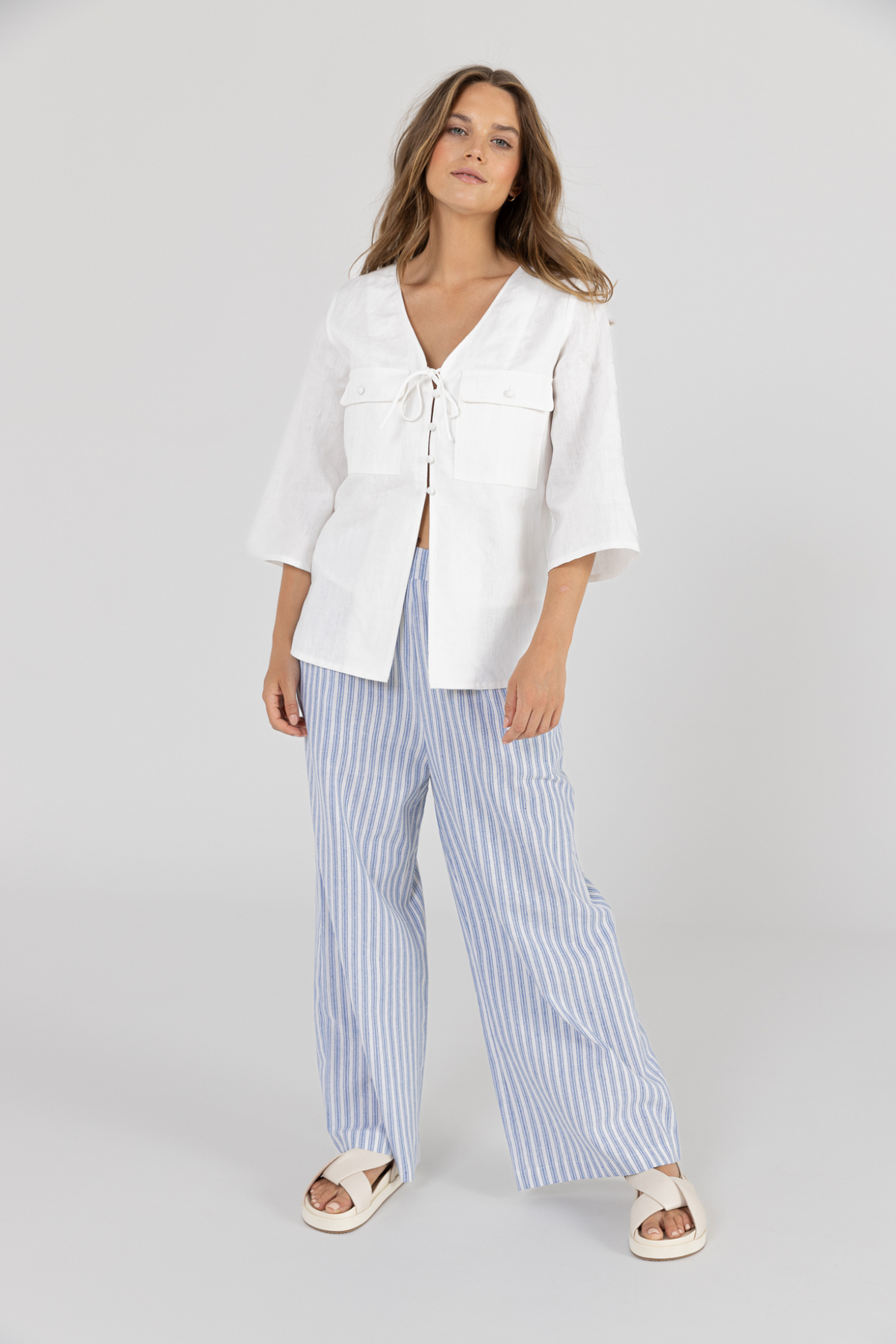 MALI BLOUSE - WHITE