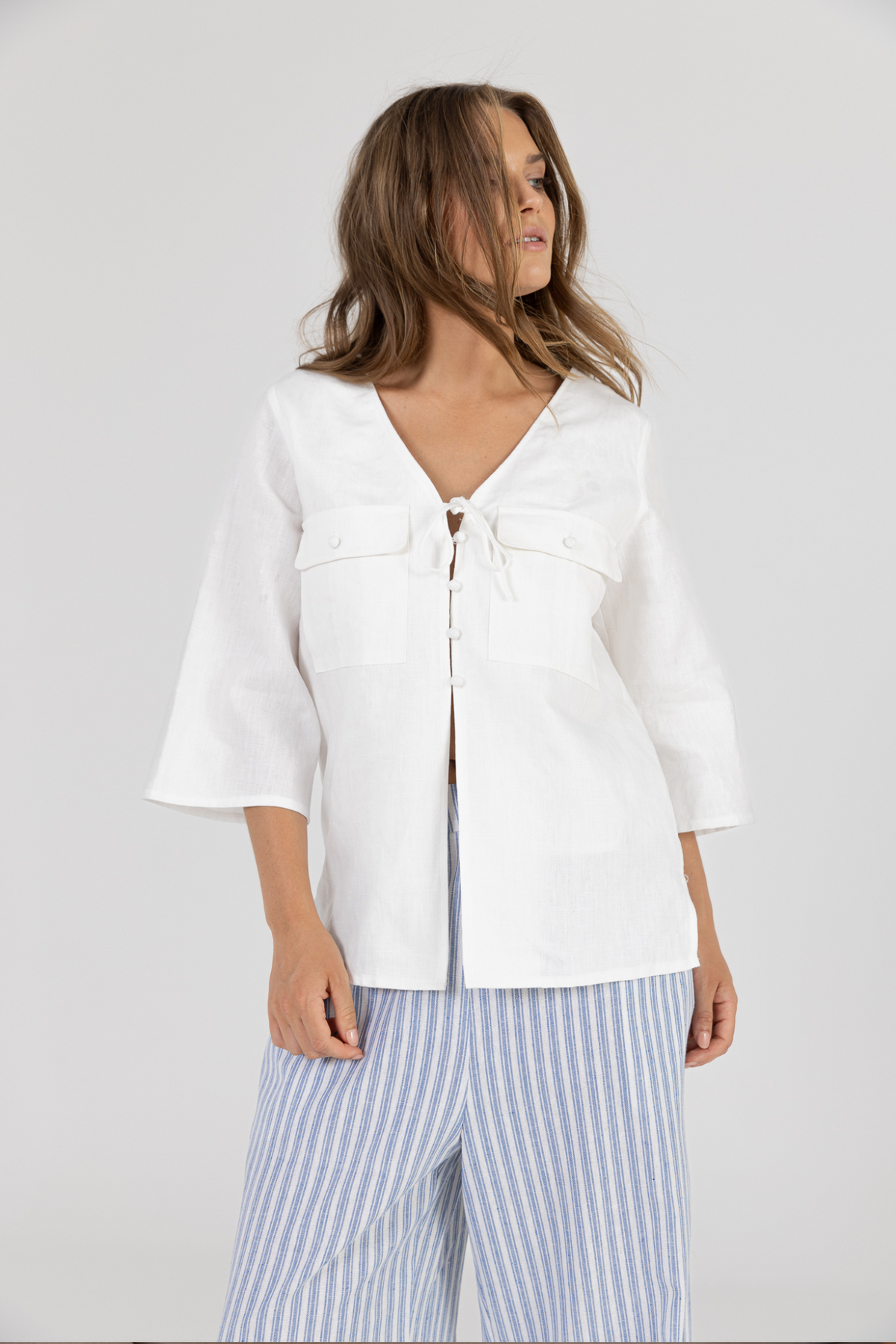 MALI BLOUSE - WHITE