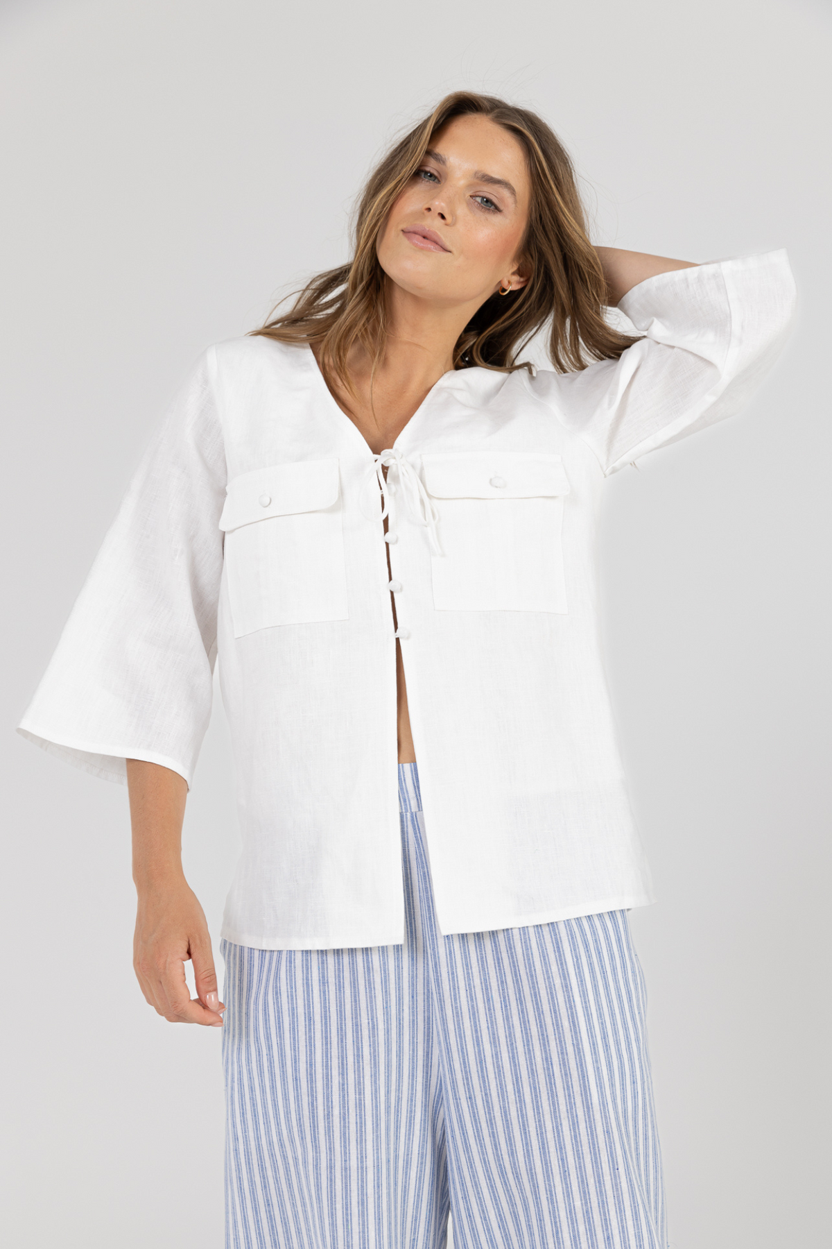 MALI BLOUSE - WHITE