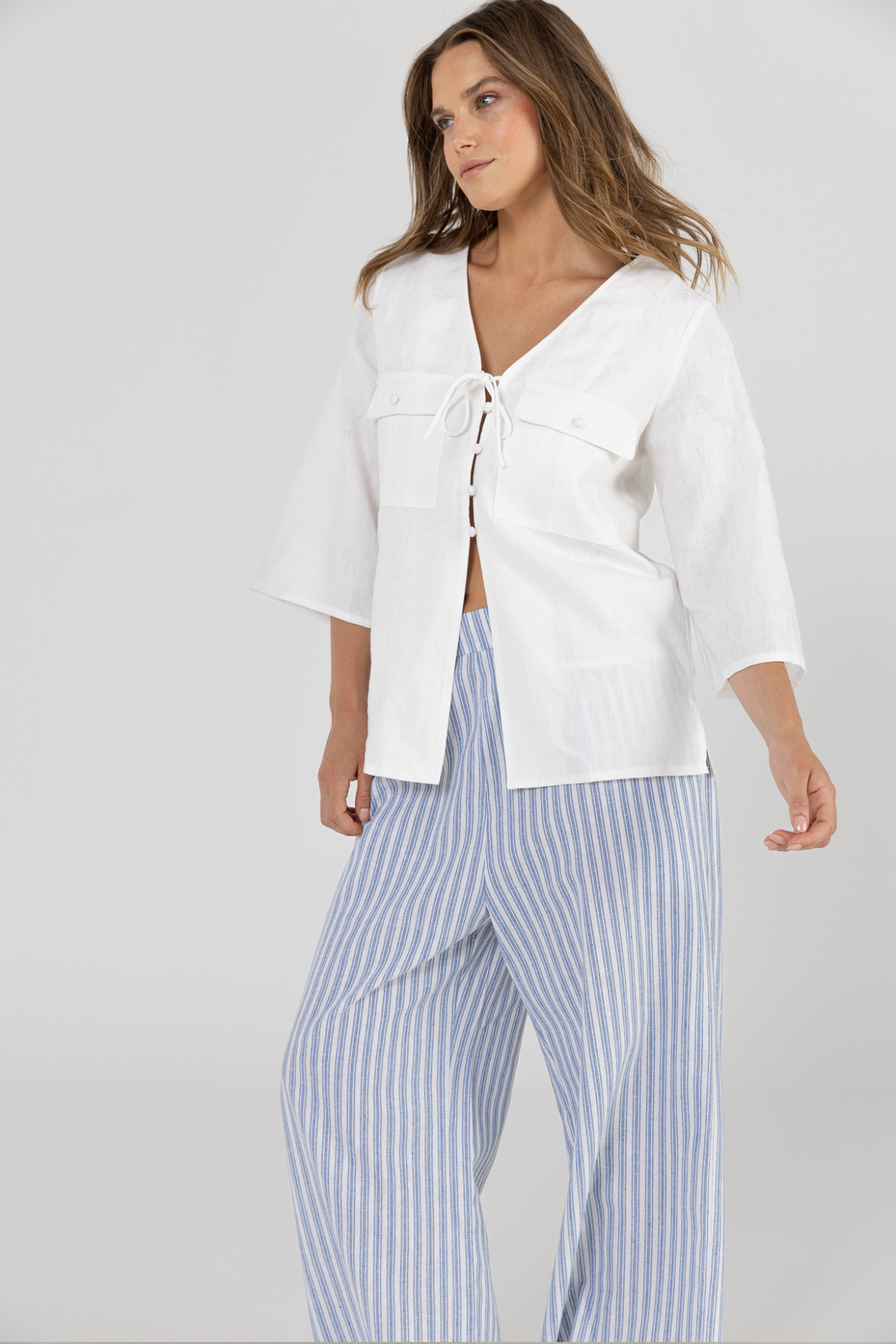 MALI BLOUSE - WHITE