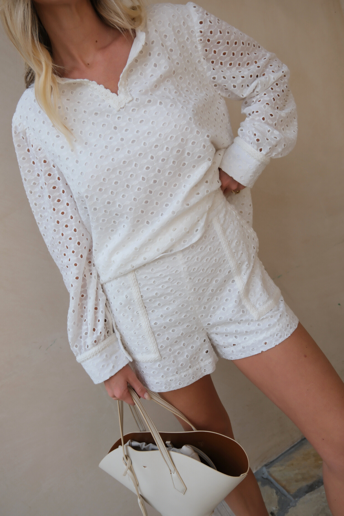 DAKOTA BLOUSE - WHITE