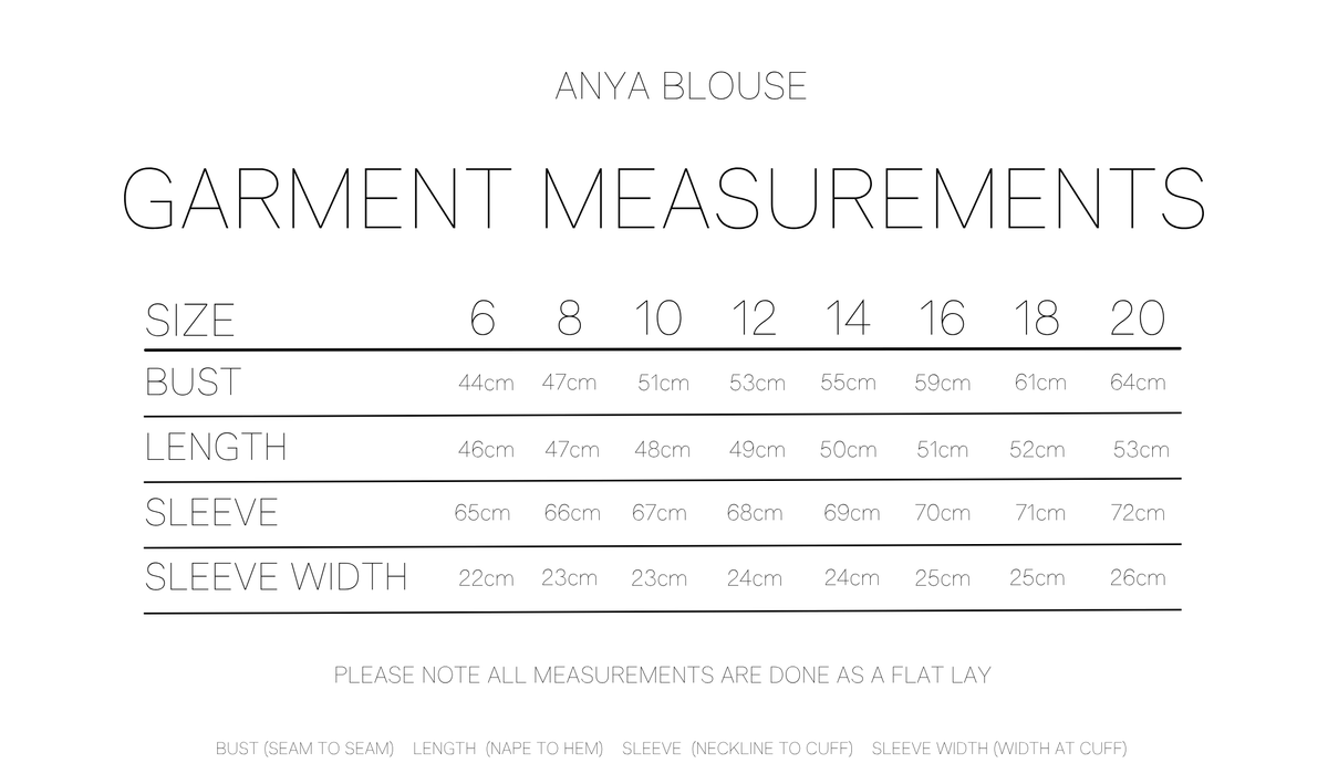 ANYA BLOUSE - WHITE