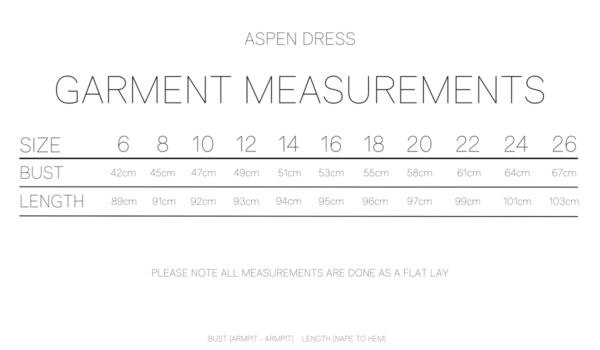 ASPEN DRESS - BLACK