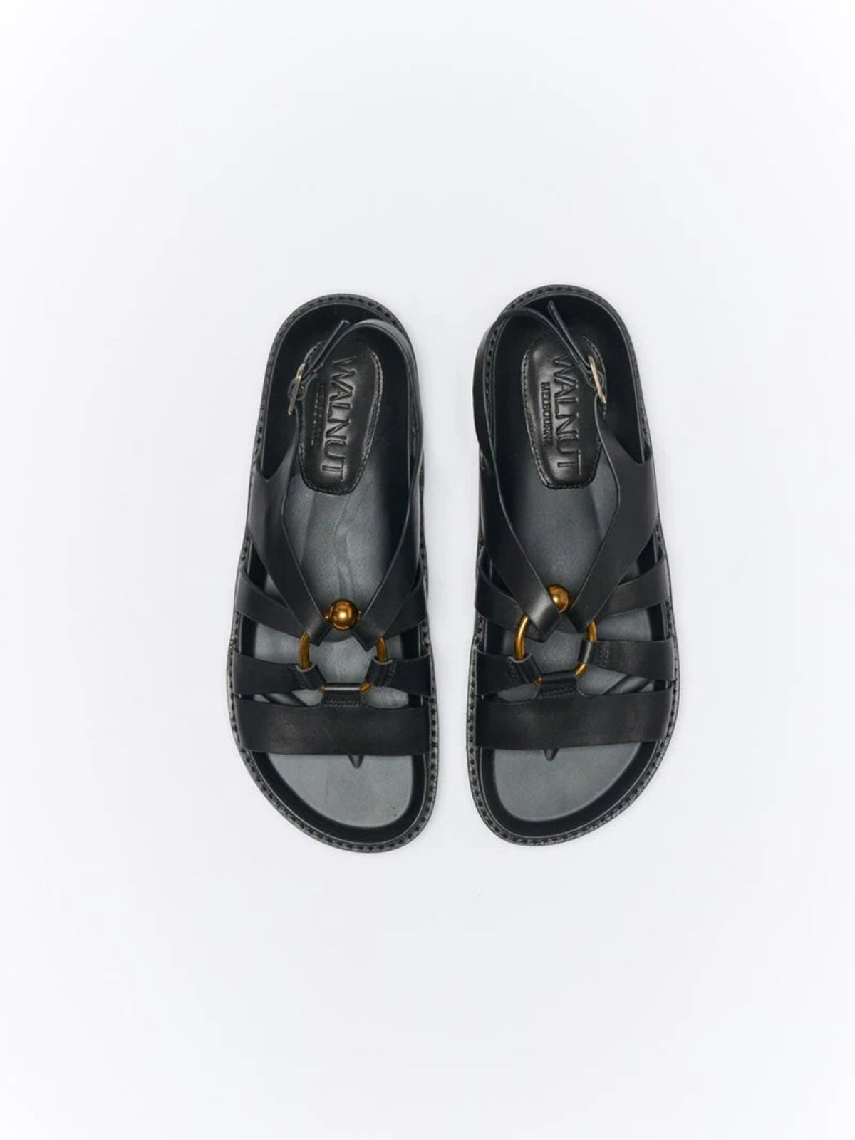 DULCE LEATHER SANDAL - BLACK