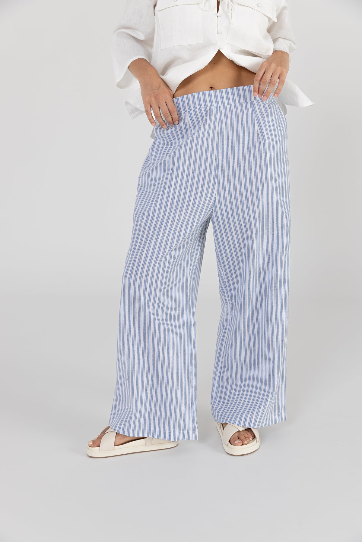 KAI PANT - BLUE STRIPE