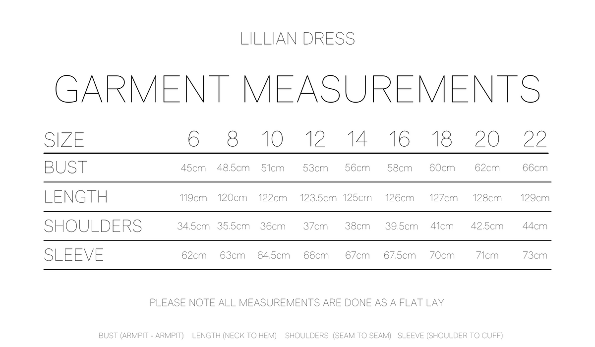 LILLIAN DRESS - Black