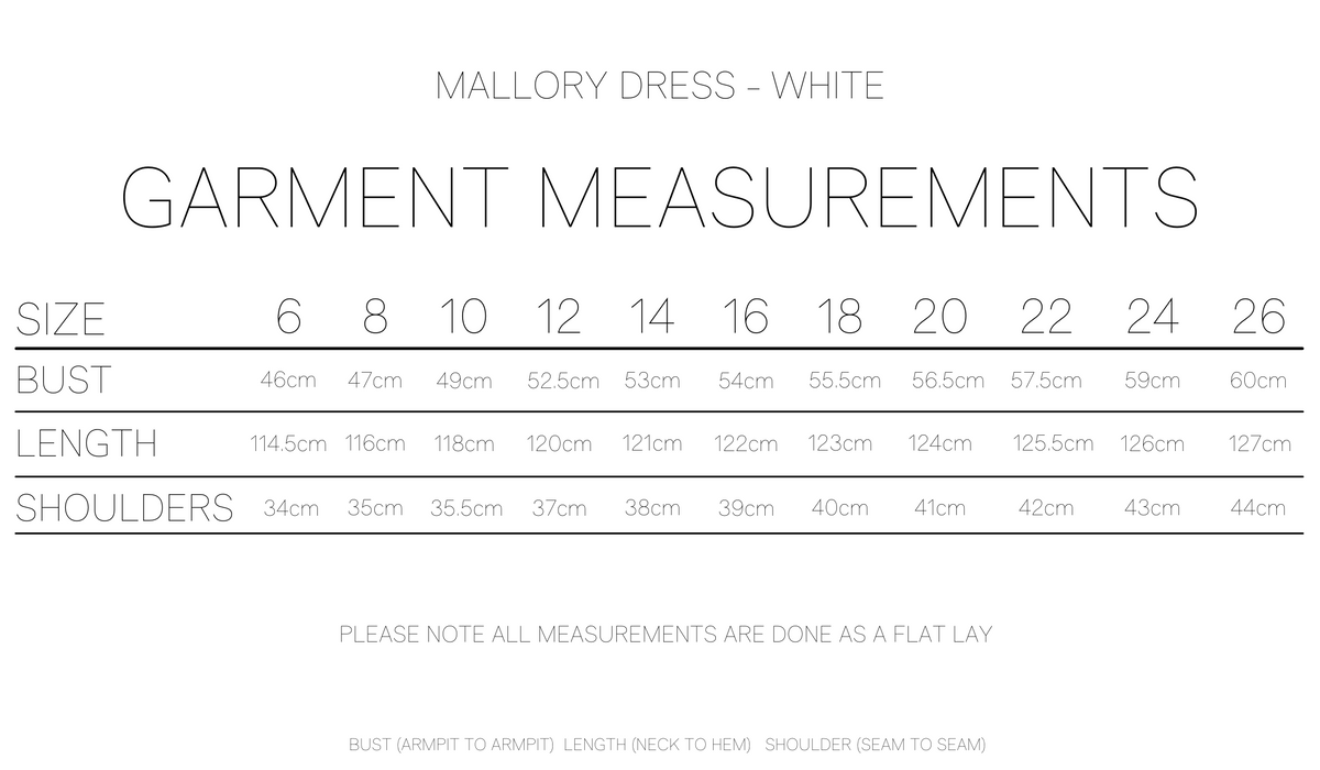 MALLORY DRESS- WHITE