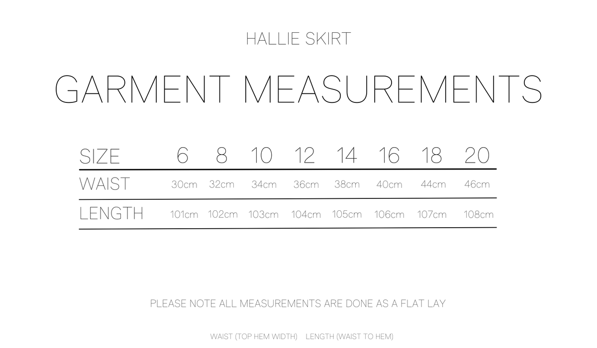 HALLIE SKIRT - STRIPE