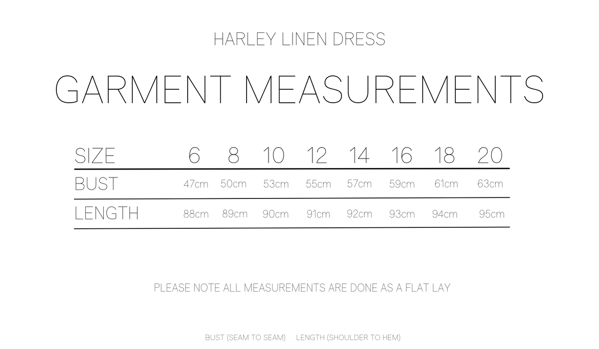 HARLEY LINEN DRESS - BLACK