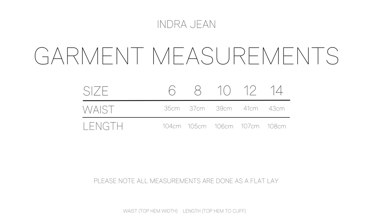 INDRA JEAN - DENIM