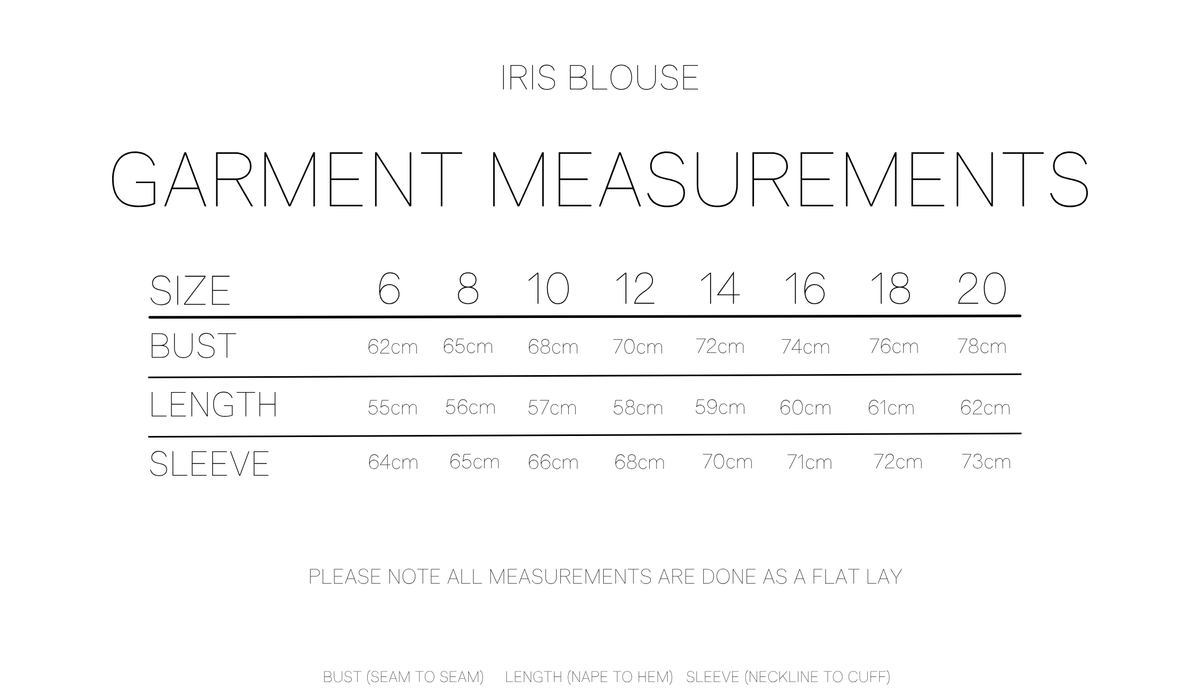 IRIS BLOUSE - WHITE