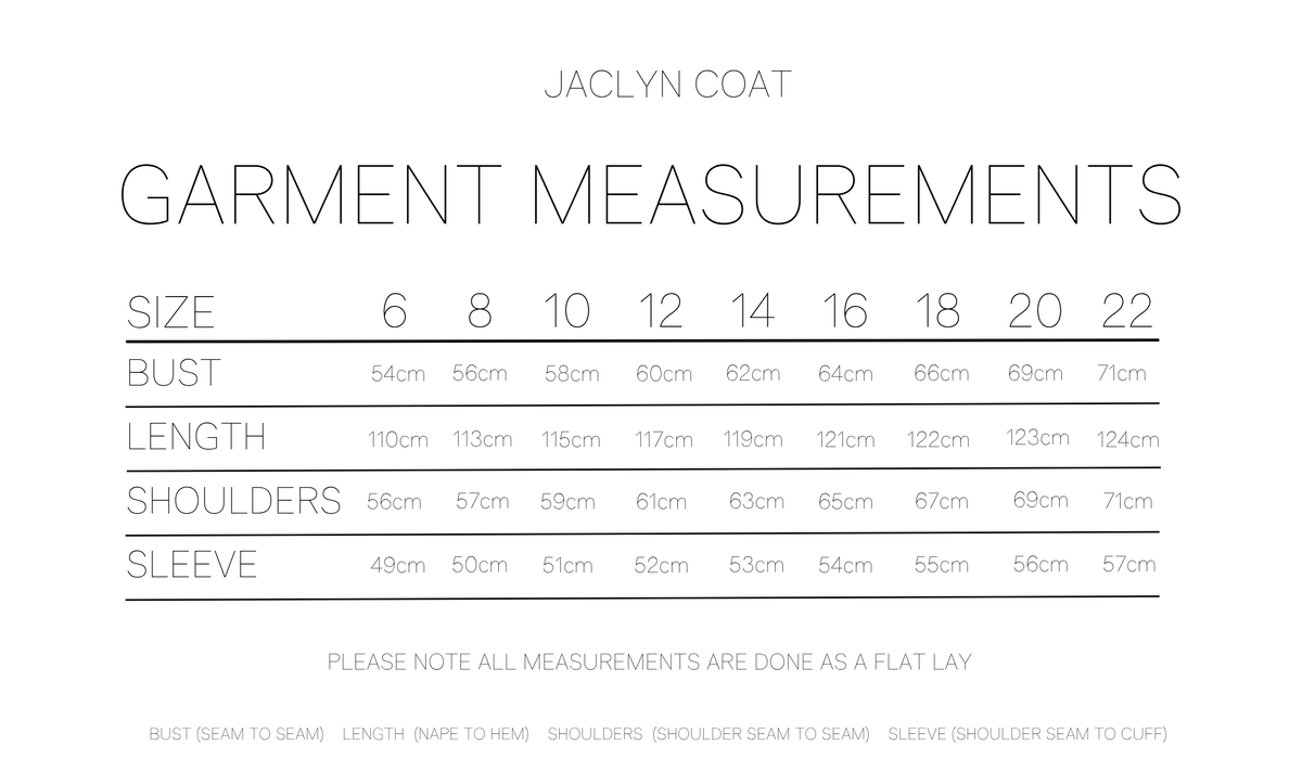 JACLYN COAT - CHARCOAL