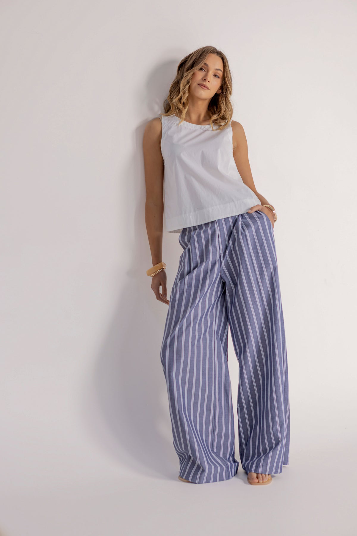 LOLA PANT - STRIPE