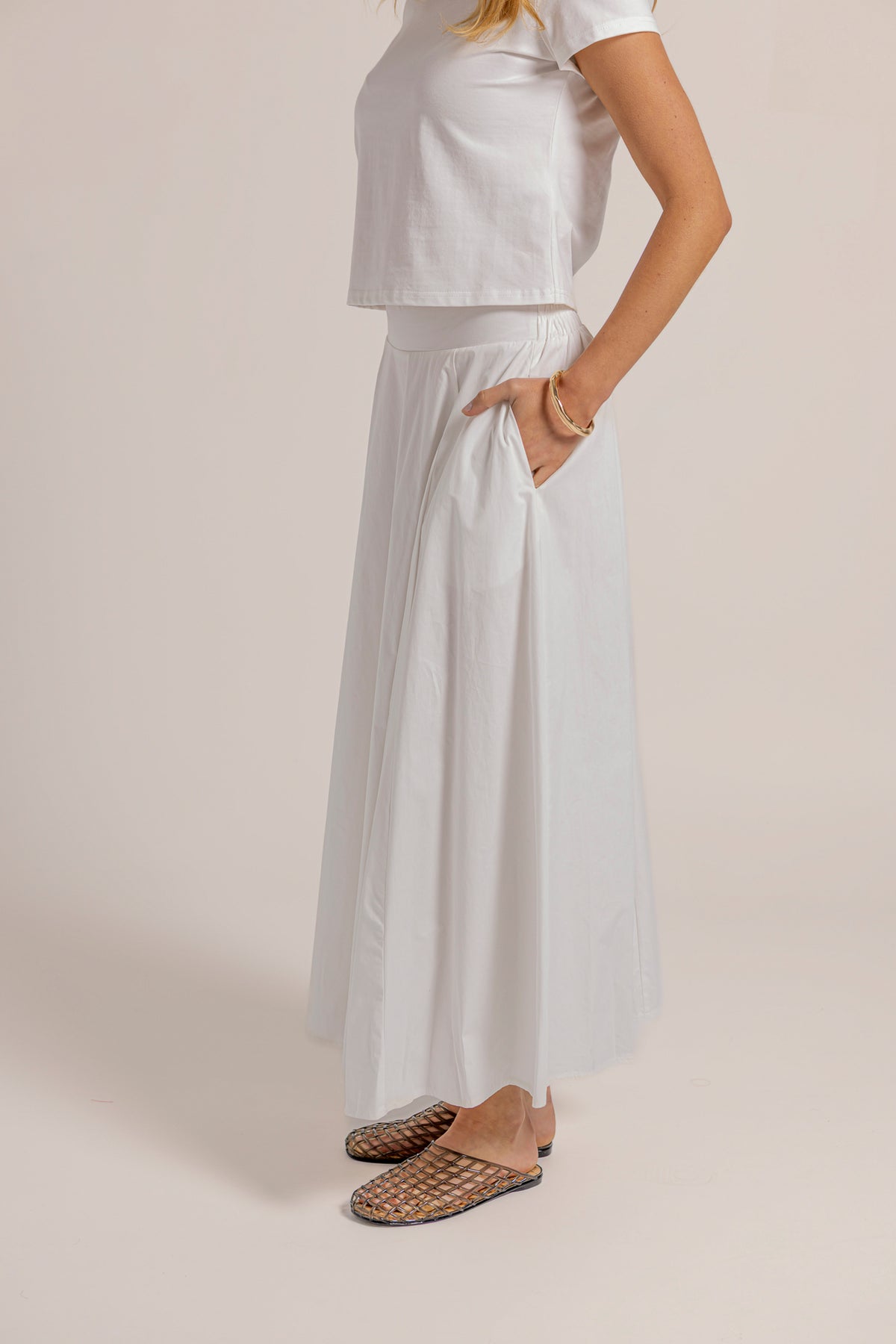 LULA SKIRT - WHITE