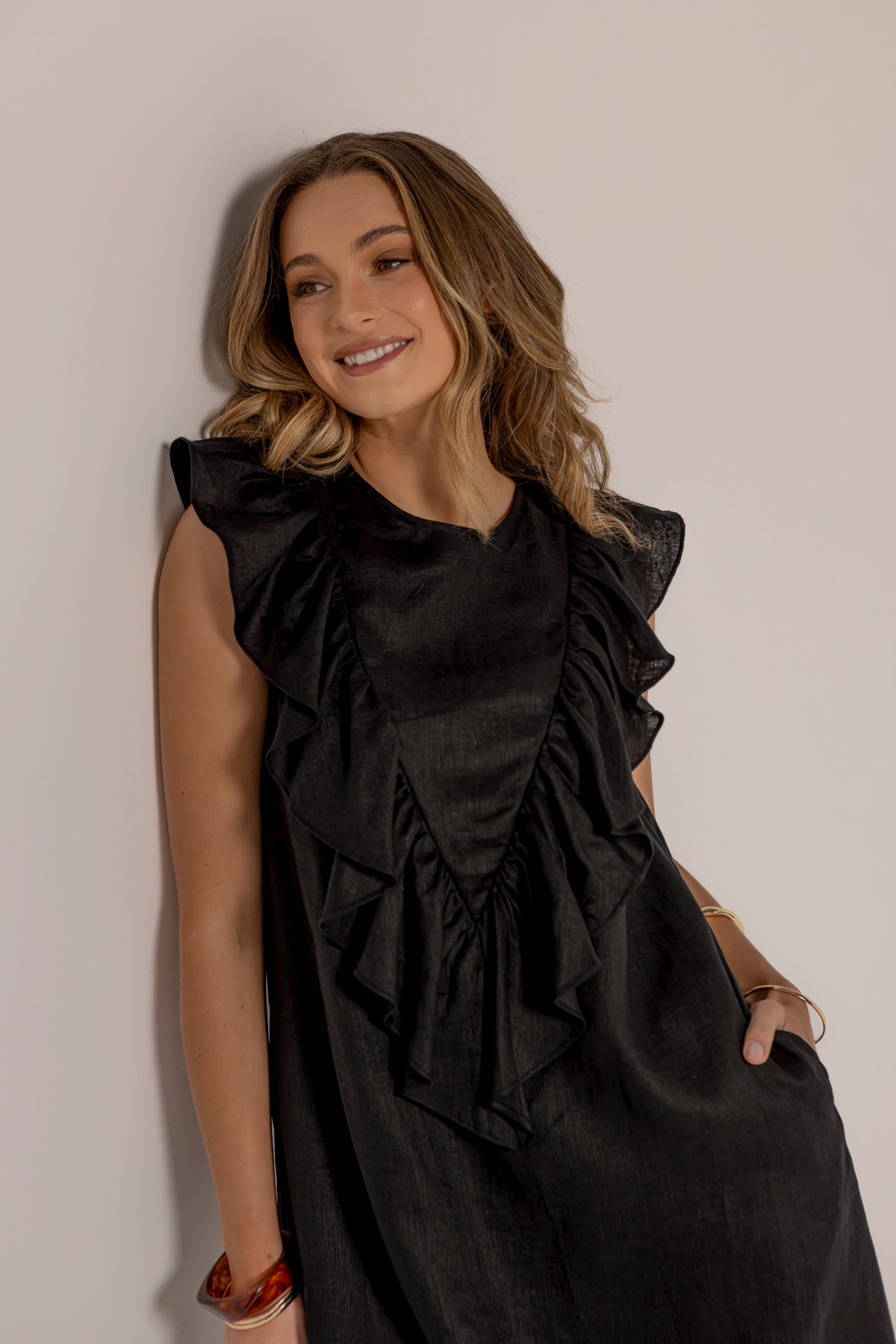 ASPEN DRESS - BLACK