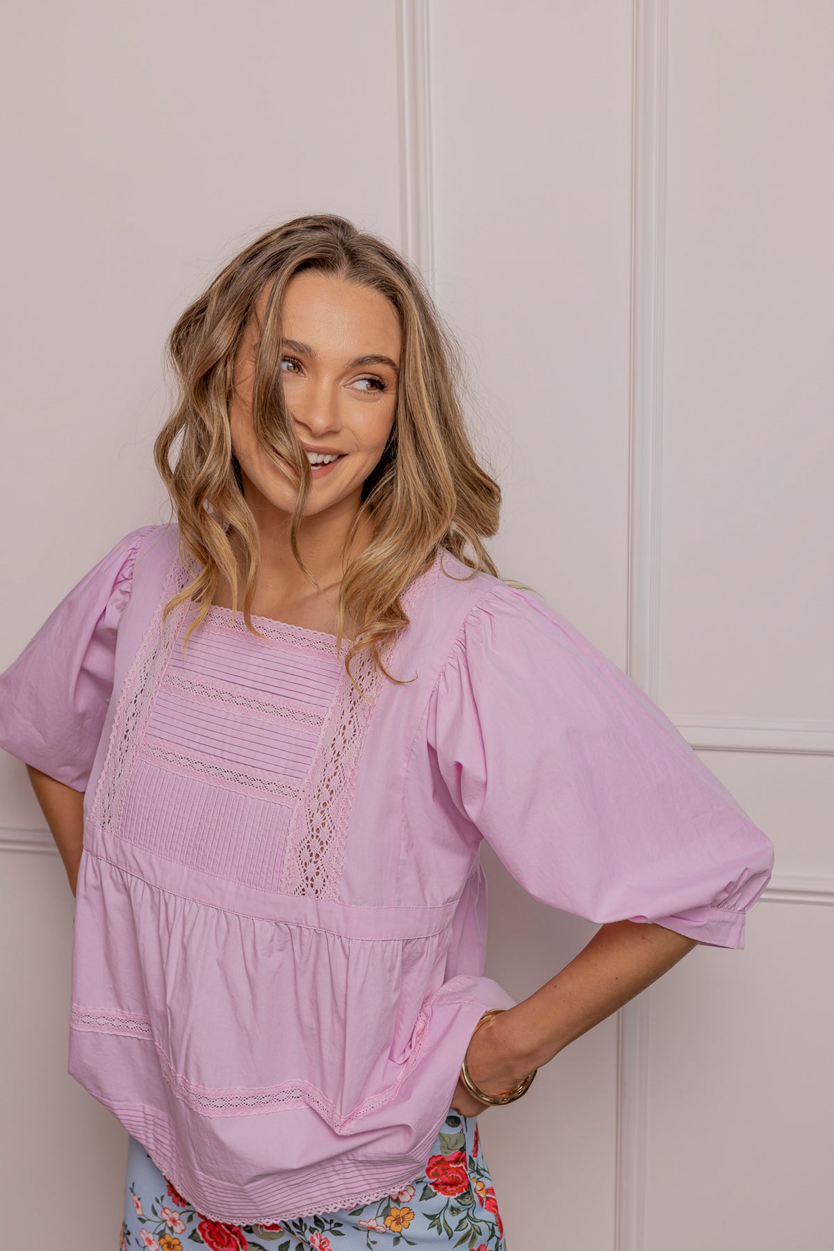 ALANI BLOUSE - PETAL