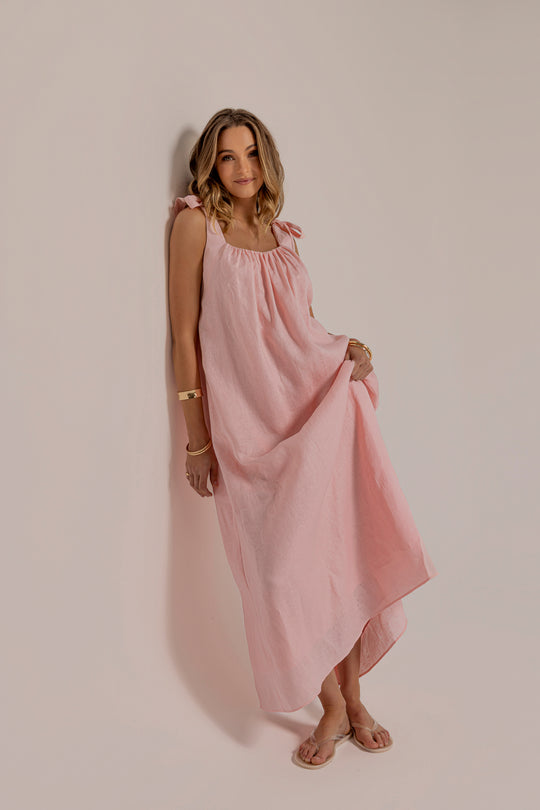 LELA DRESS - PINK