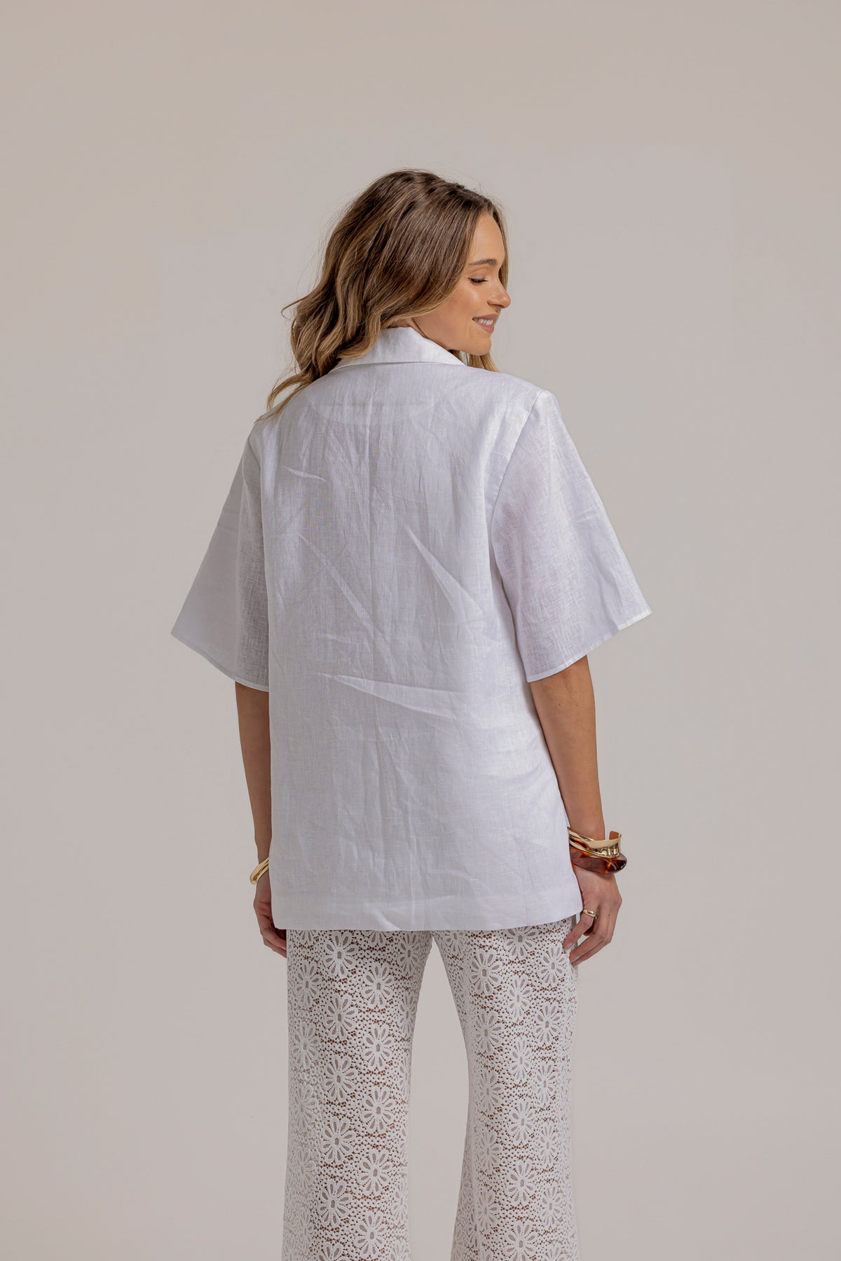 FLEUR SHIRT - WHITE