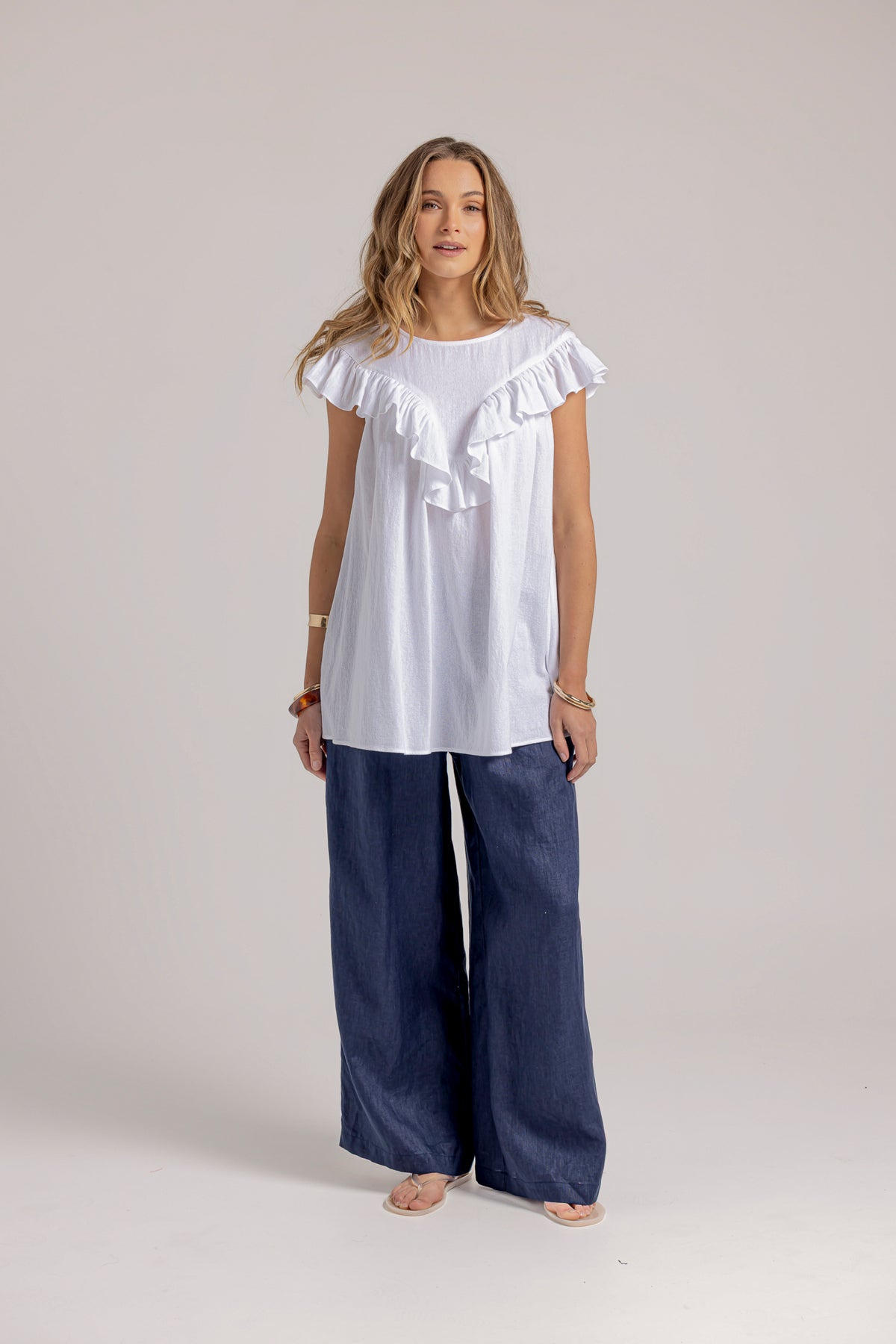 PERCY BLOUSE - WHITE