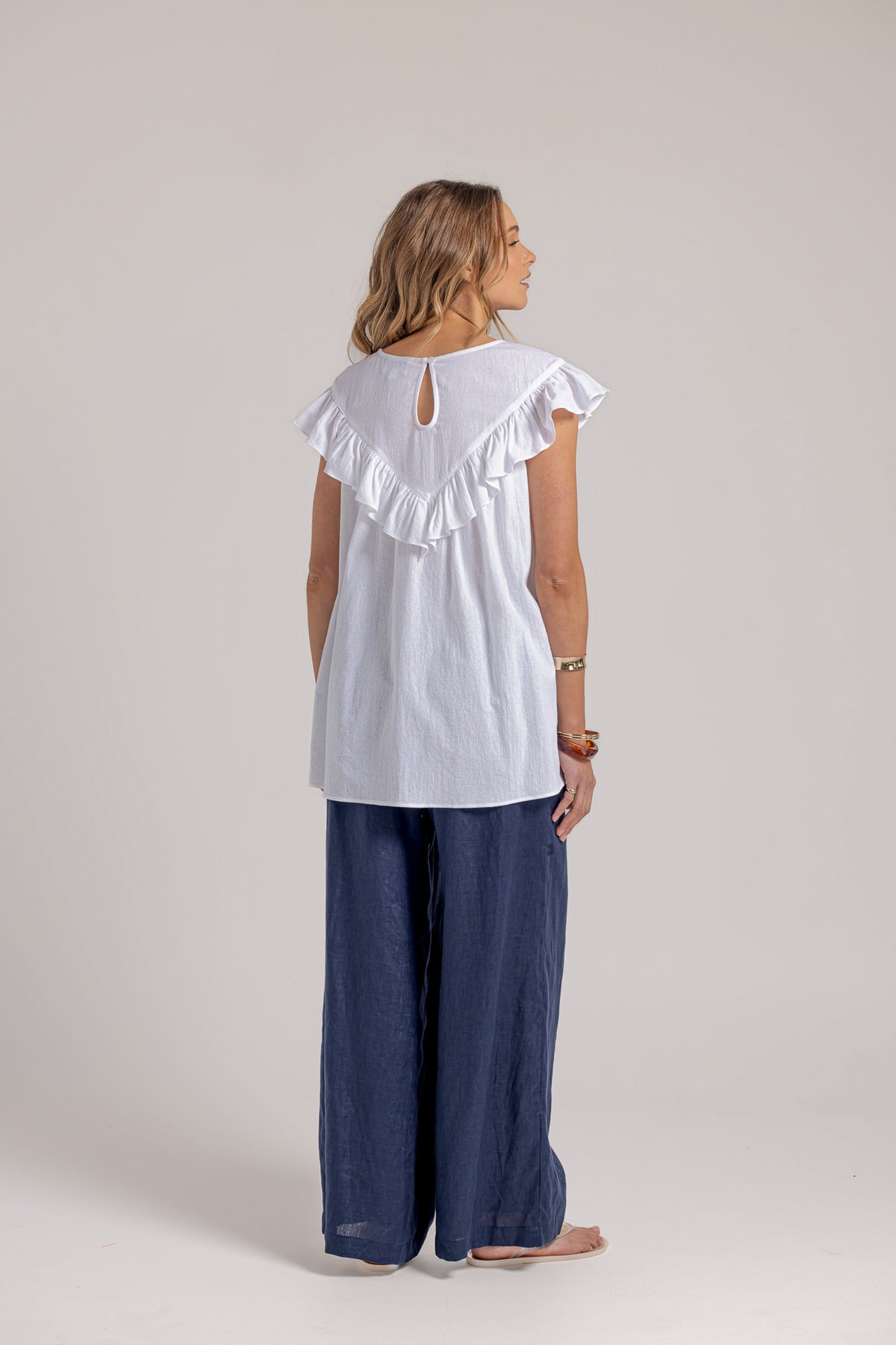 PERCY BLOUSE - WHITE