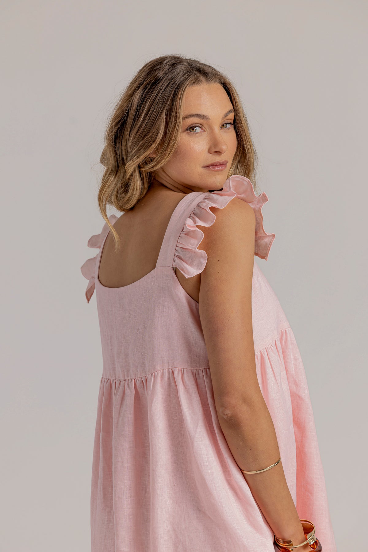 CAMILA DRESS - BLUSH