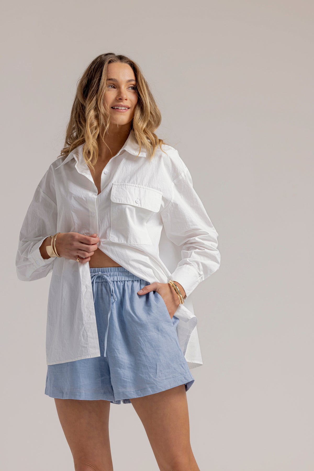 CONNIE SHIRT - WHITE