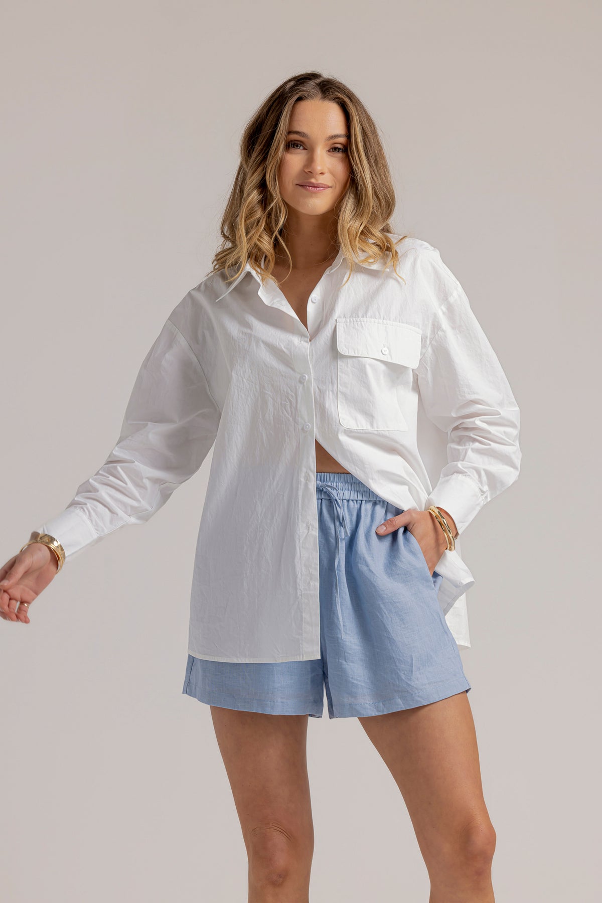 CONNIE SHIRT - WHITE