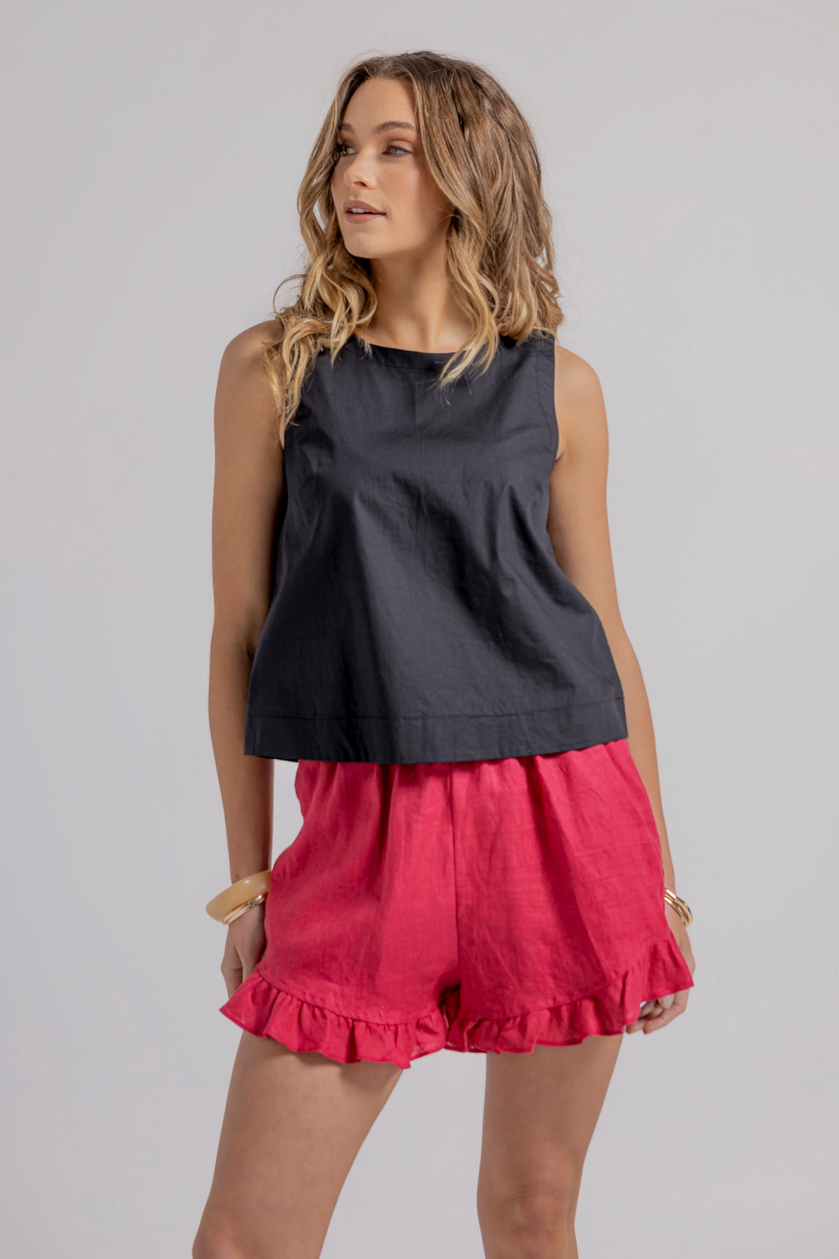 MAIA TOP - BLACK