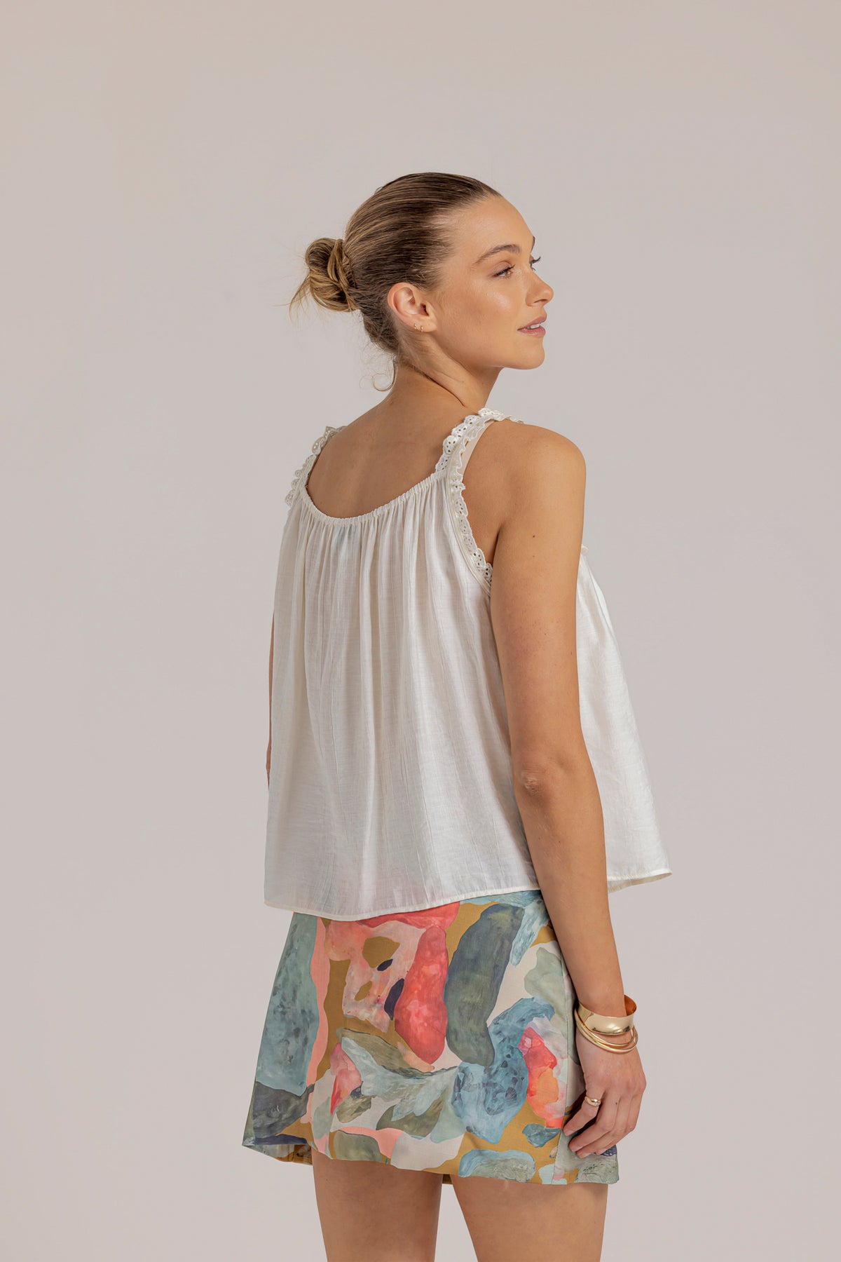 TYRA MINI SKIRT - WILDFLOWER