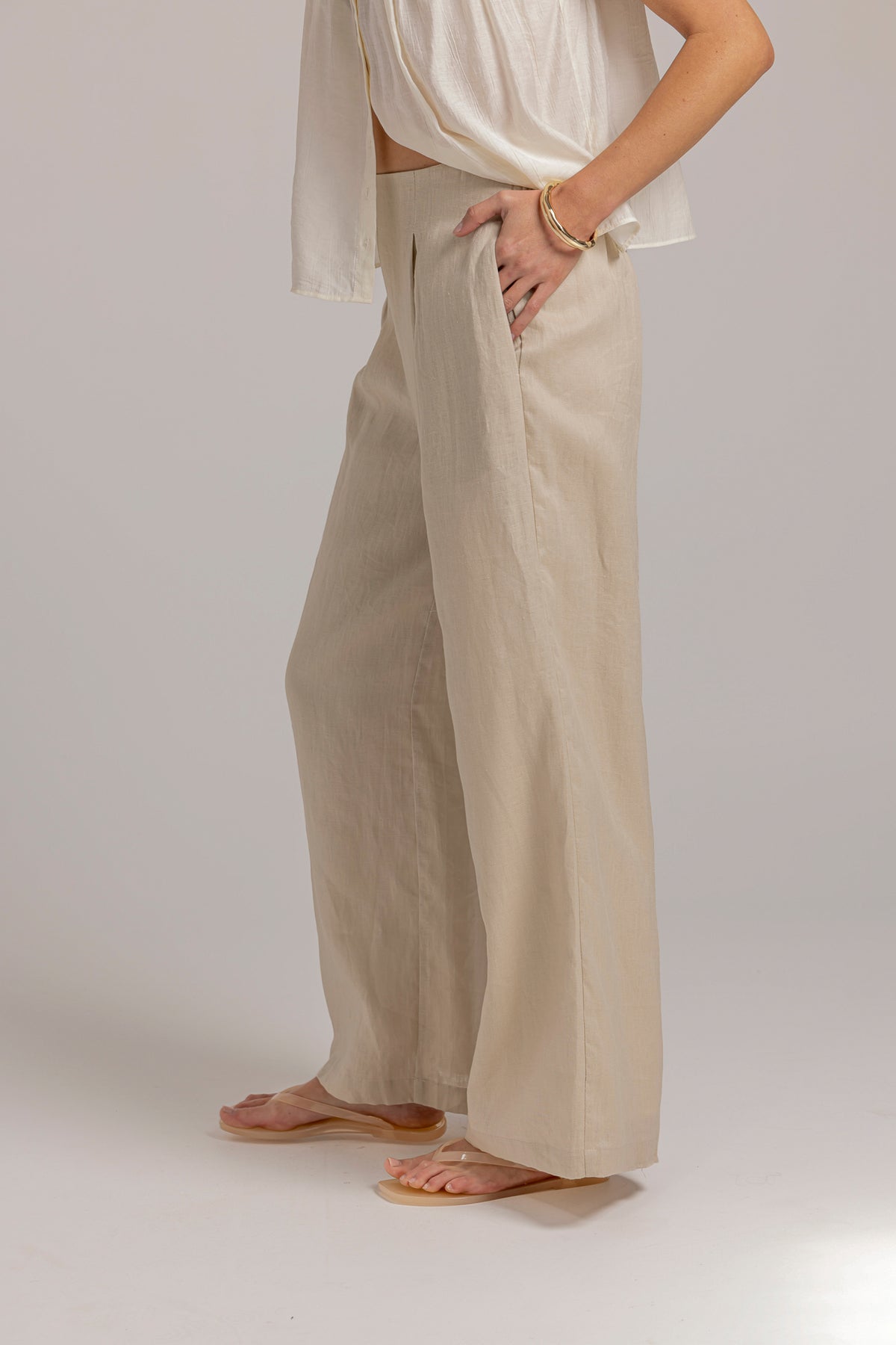 ROMA PANT - NATURAL