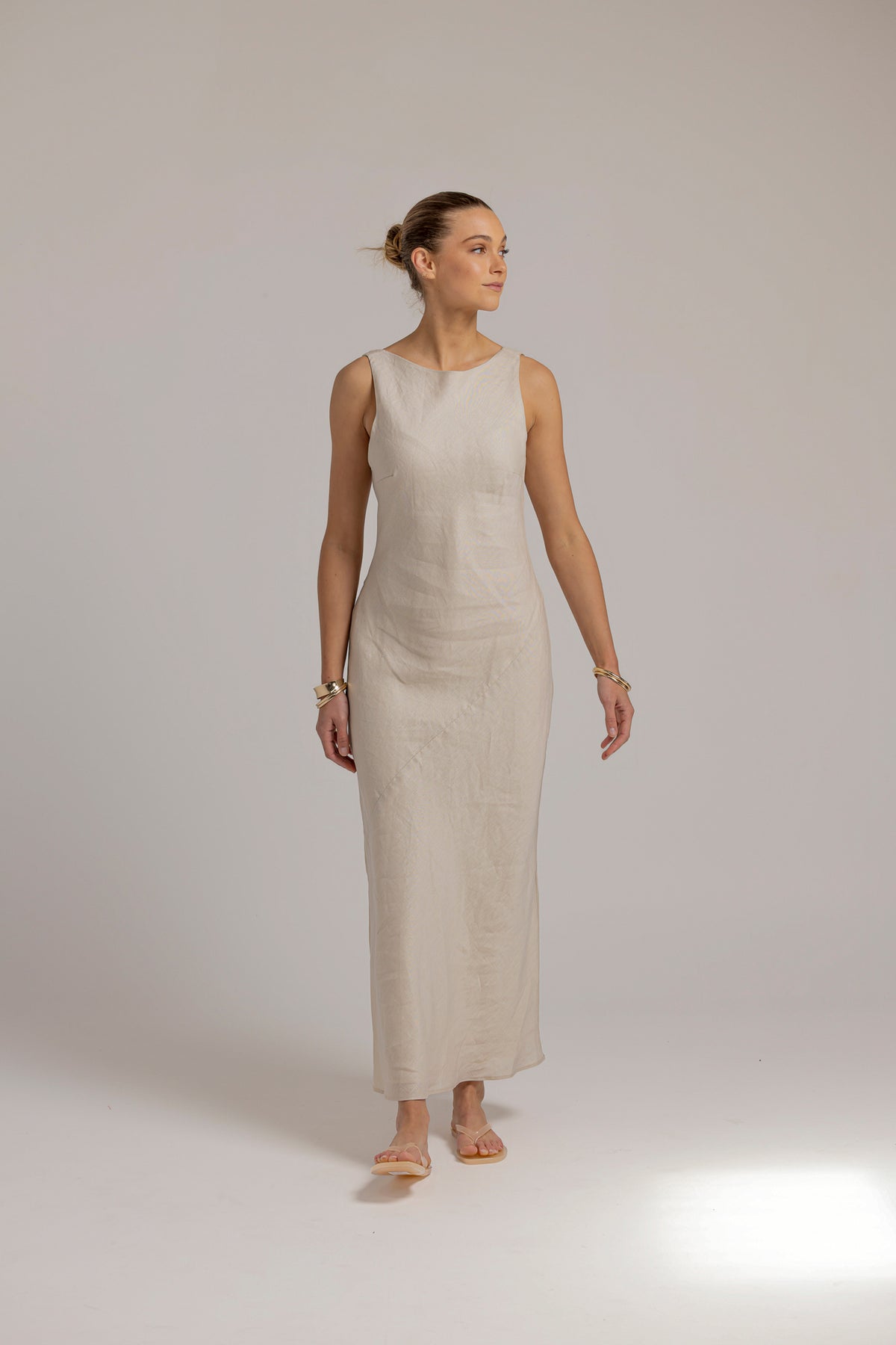 HELENA DRESS - NATURAL