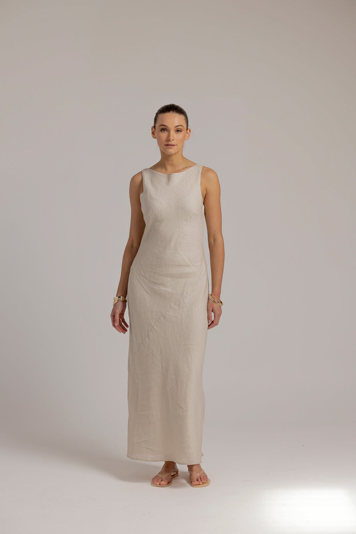 HELENA DRESS - NATURAL