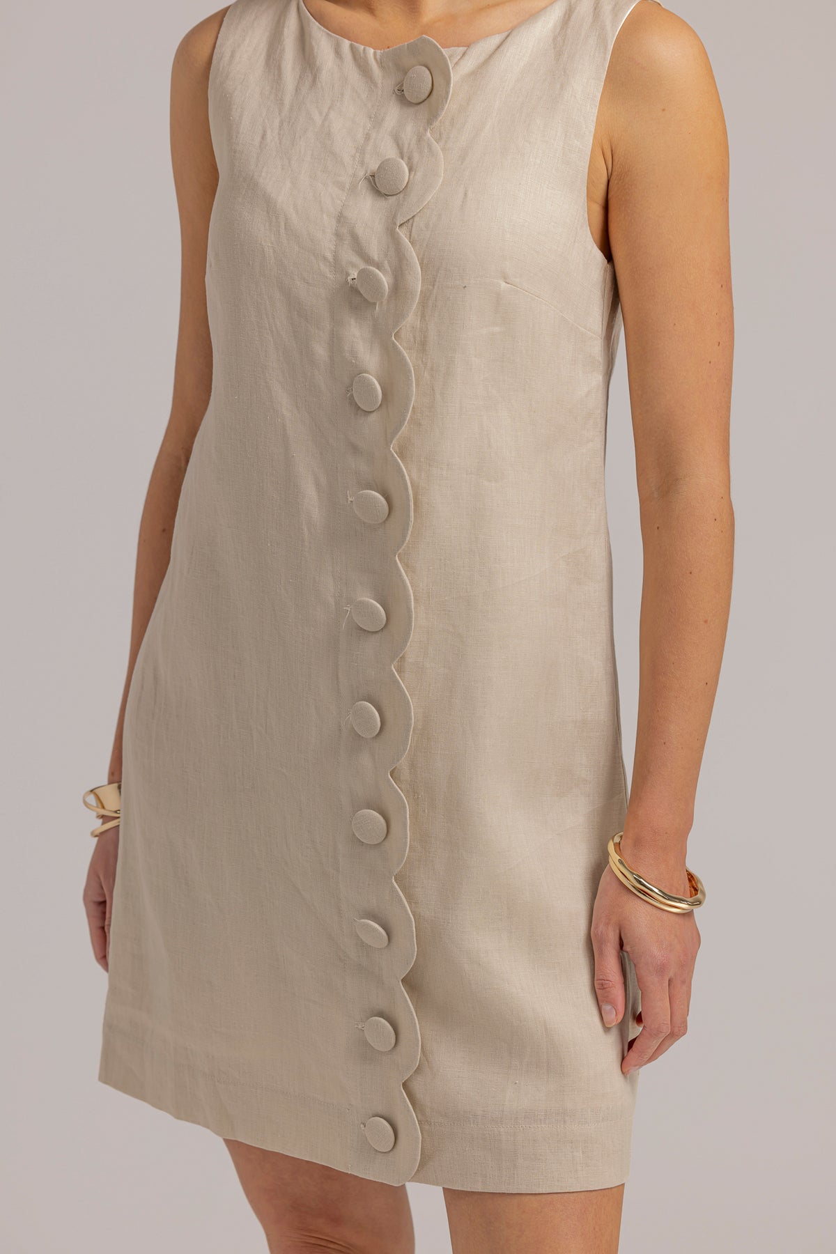 ESME DRESS - NATURAL