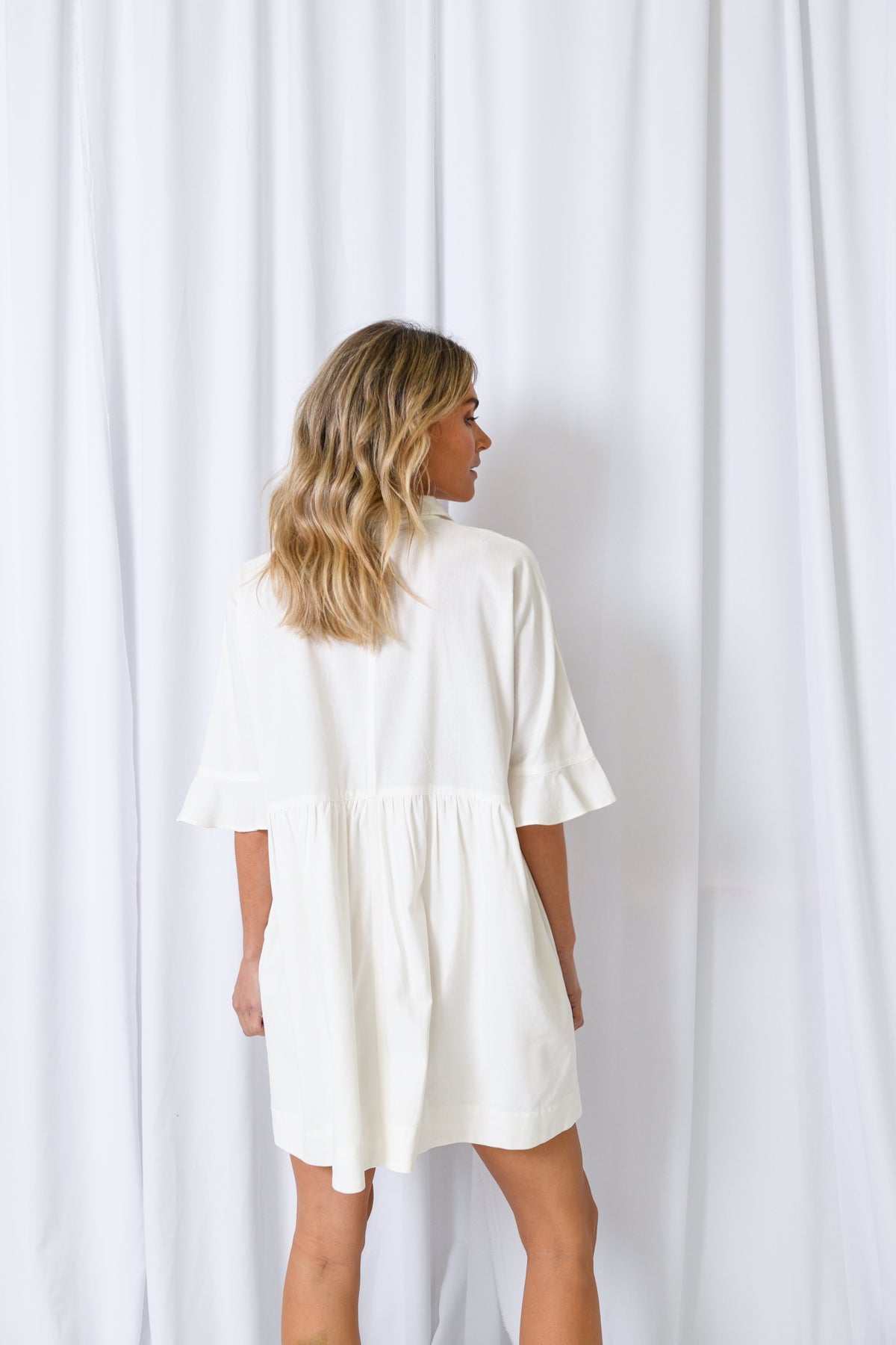 BRIAR DRESS - WHITE