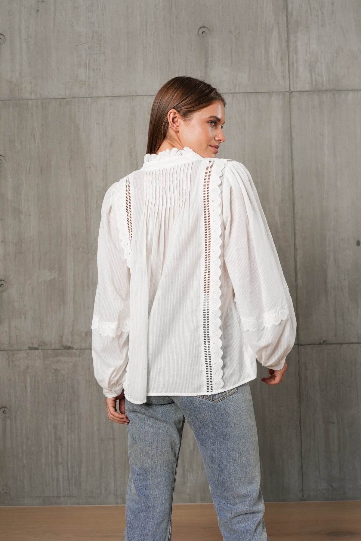 HARMONY BLOUSE - IVORY