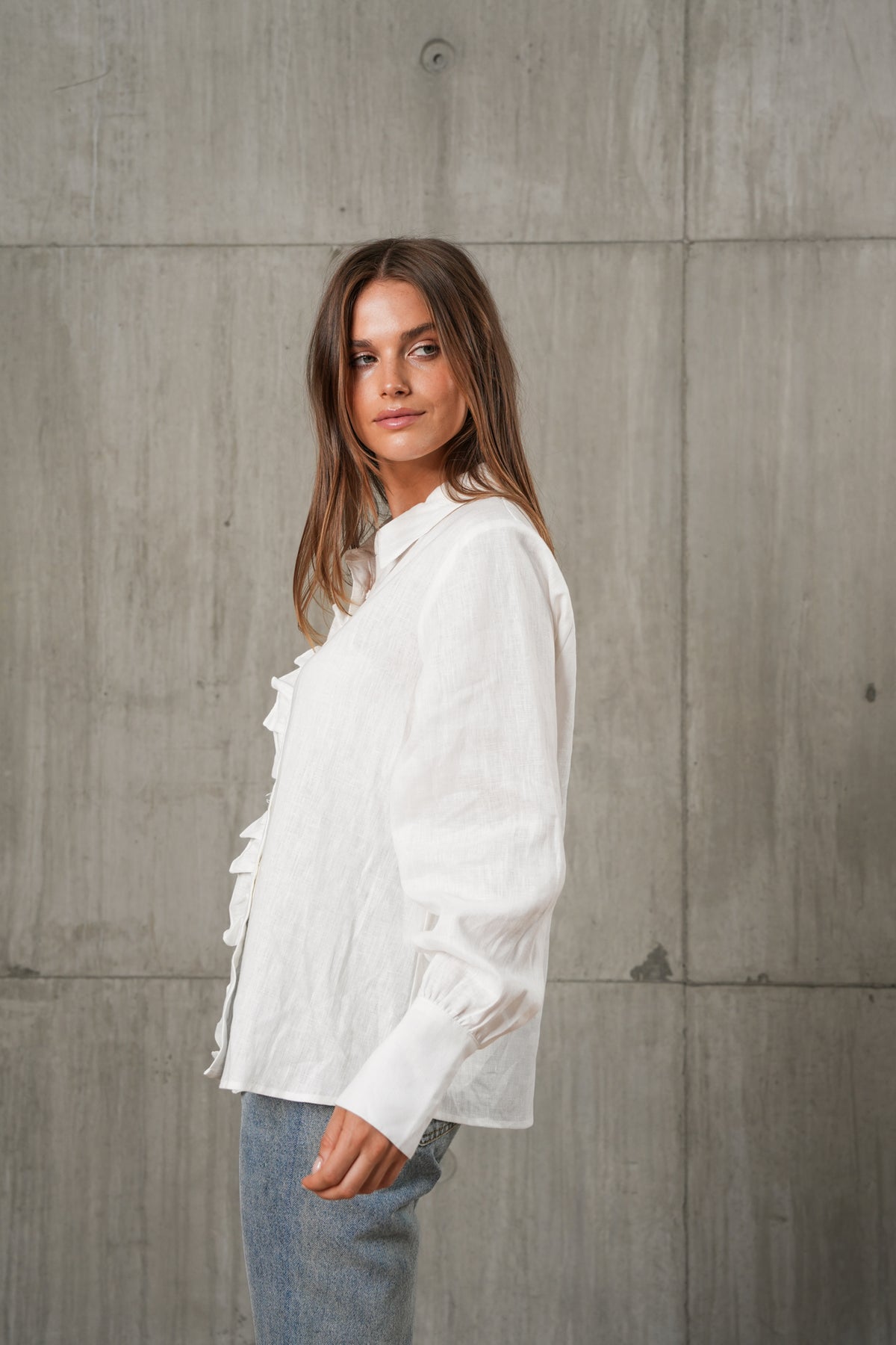 MARGOT BLOUSE - WHITE