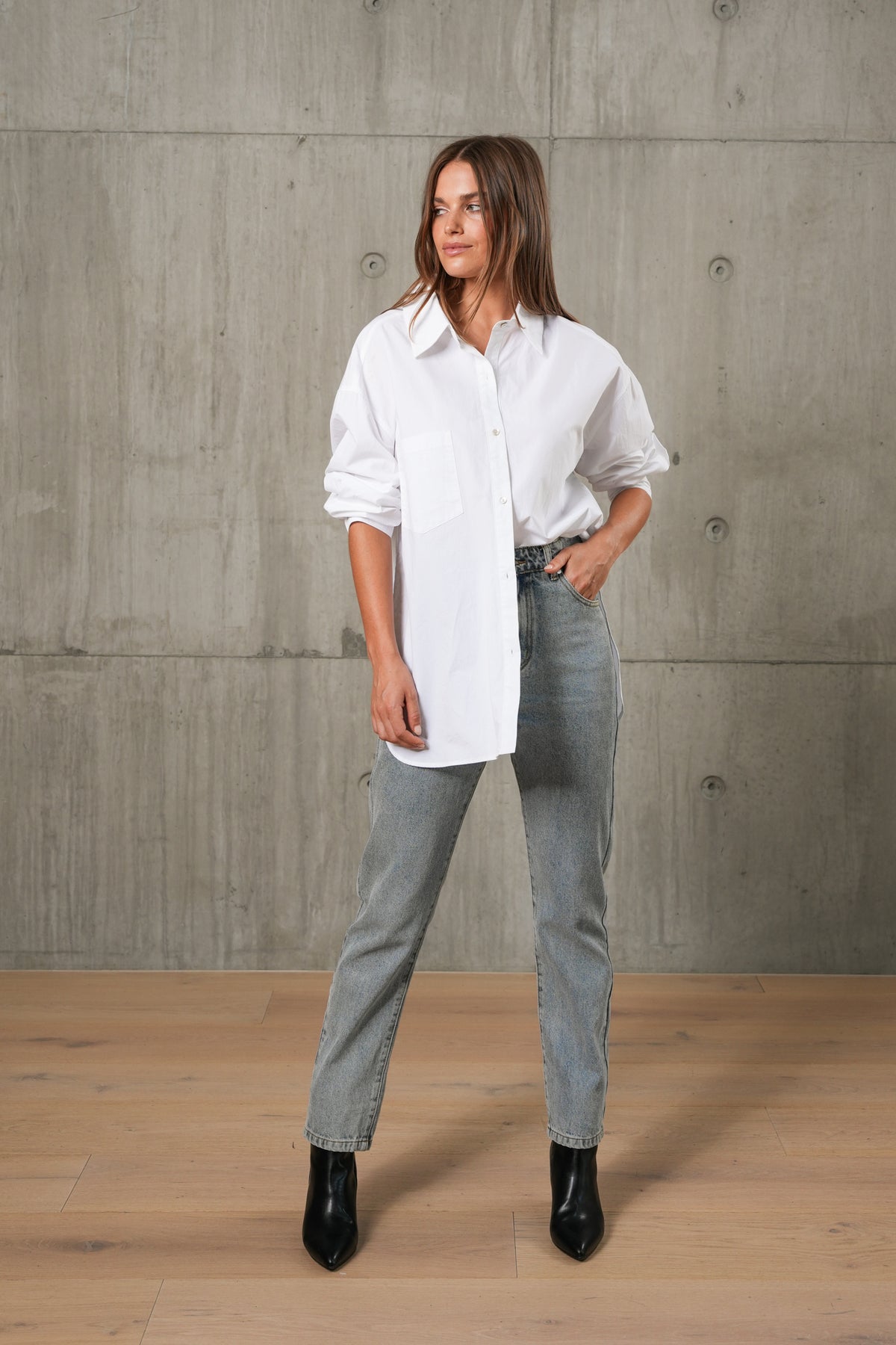 GRETA SHIRT - WHITE