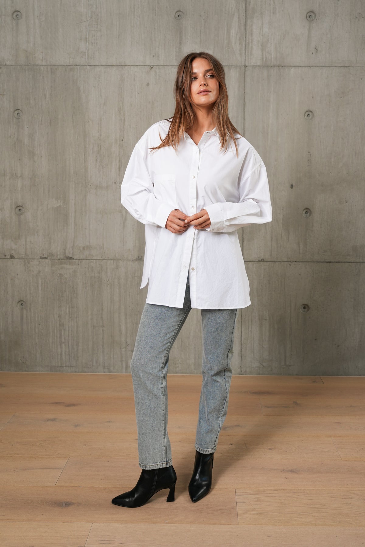 GRETA SHIRT - WHITE