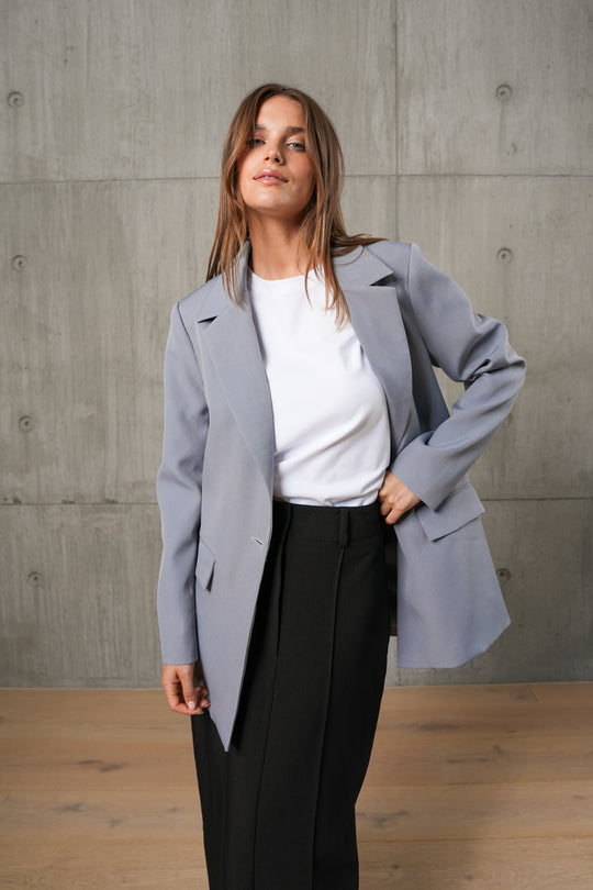ROSE BLAZER - STEEL