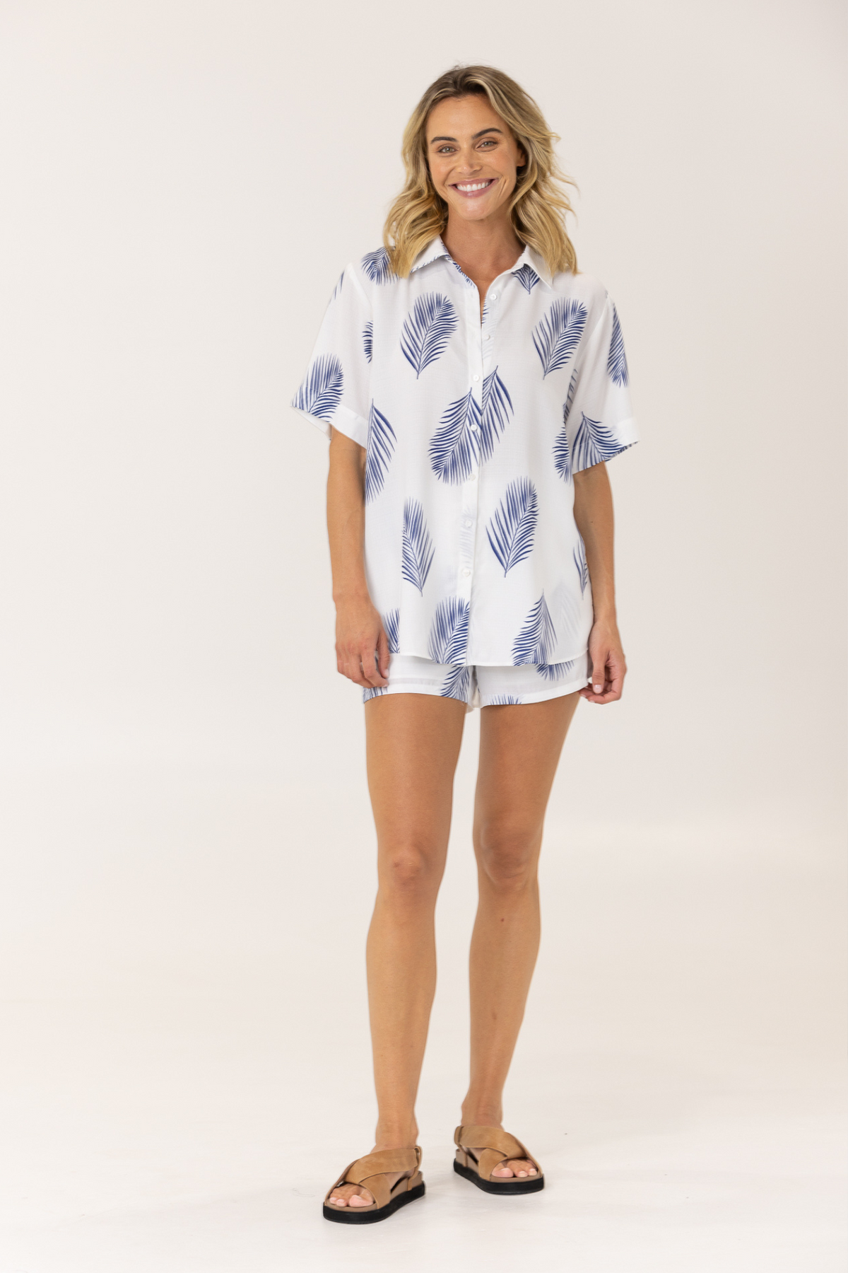 BAMBI SHIRT - BLUE TROPICS