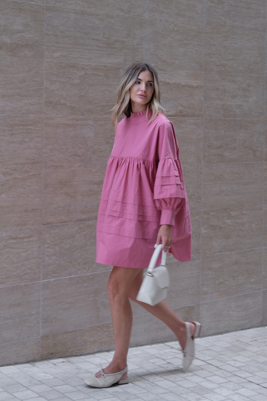 AVA DRESS - RASPBERRY