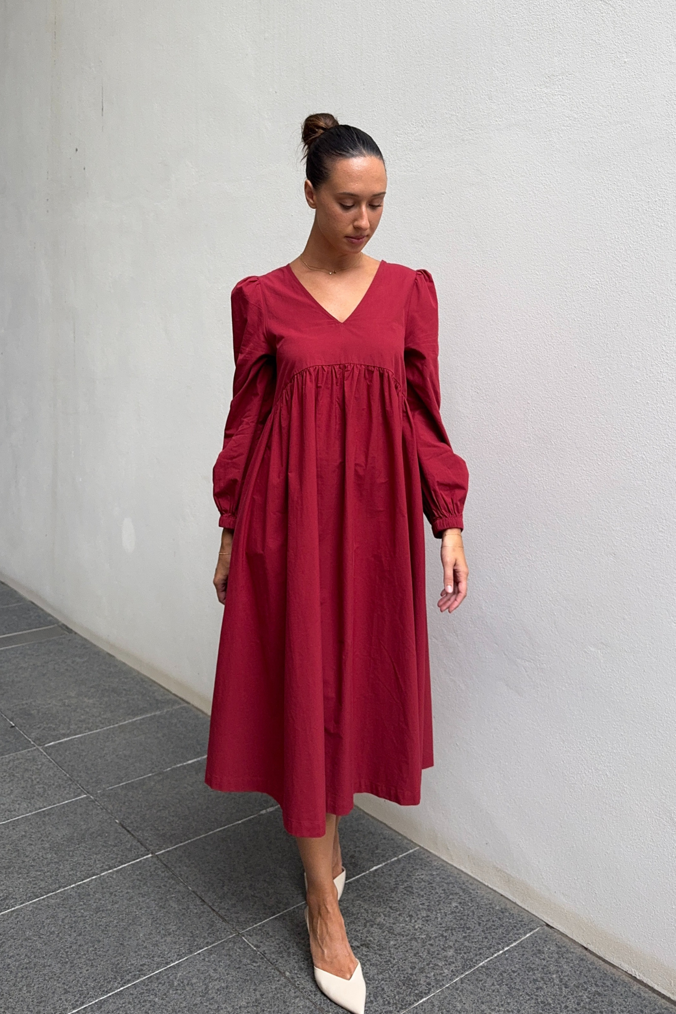 LILLIAN DRESS - RUBY