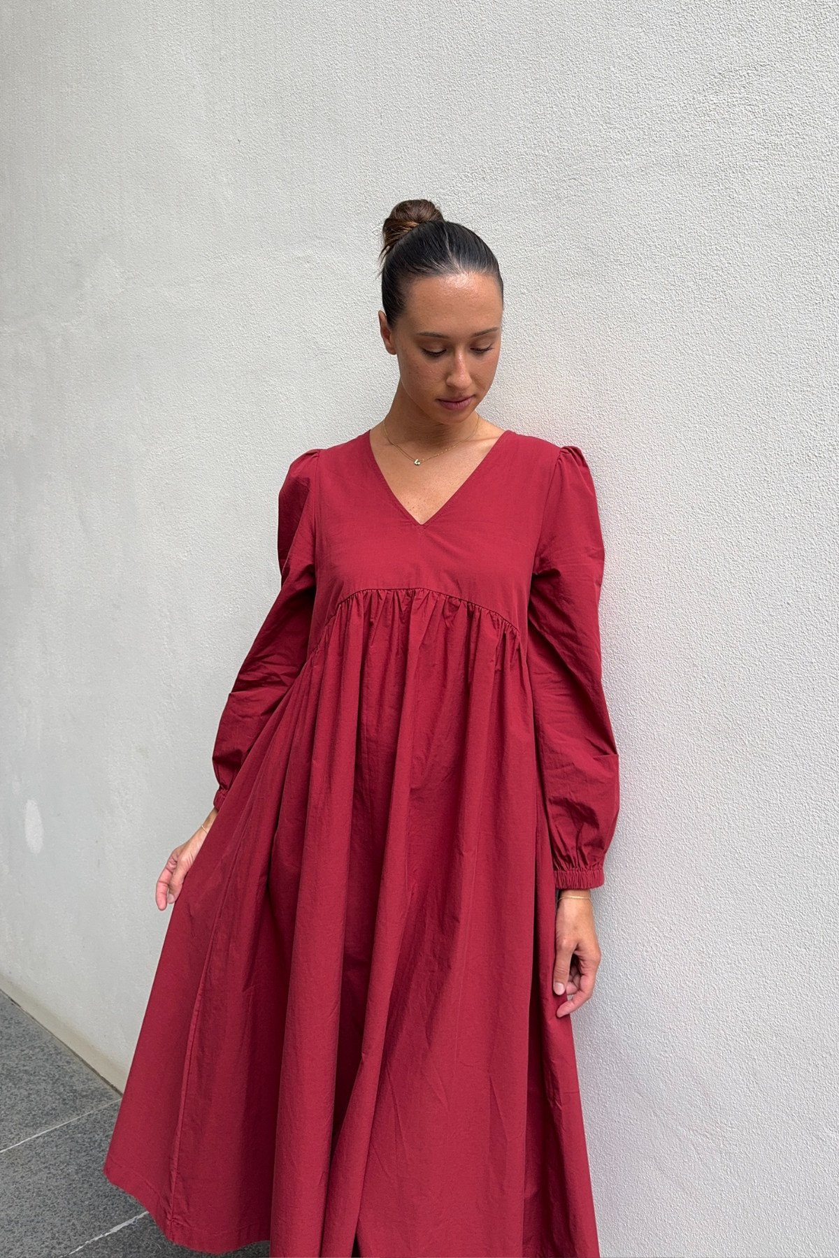 LILLIAN DRESS - RUBY