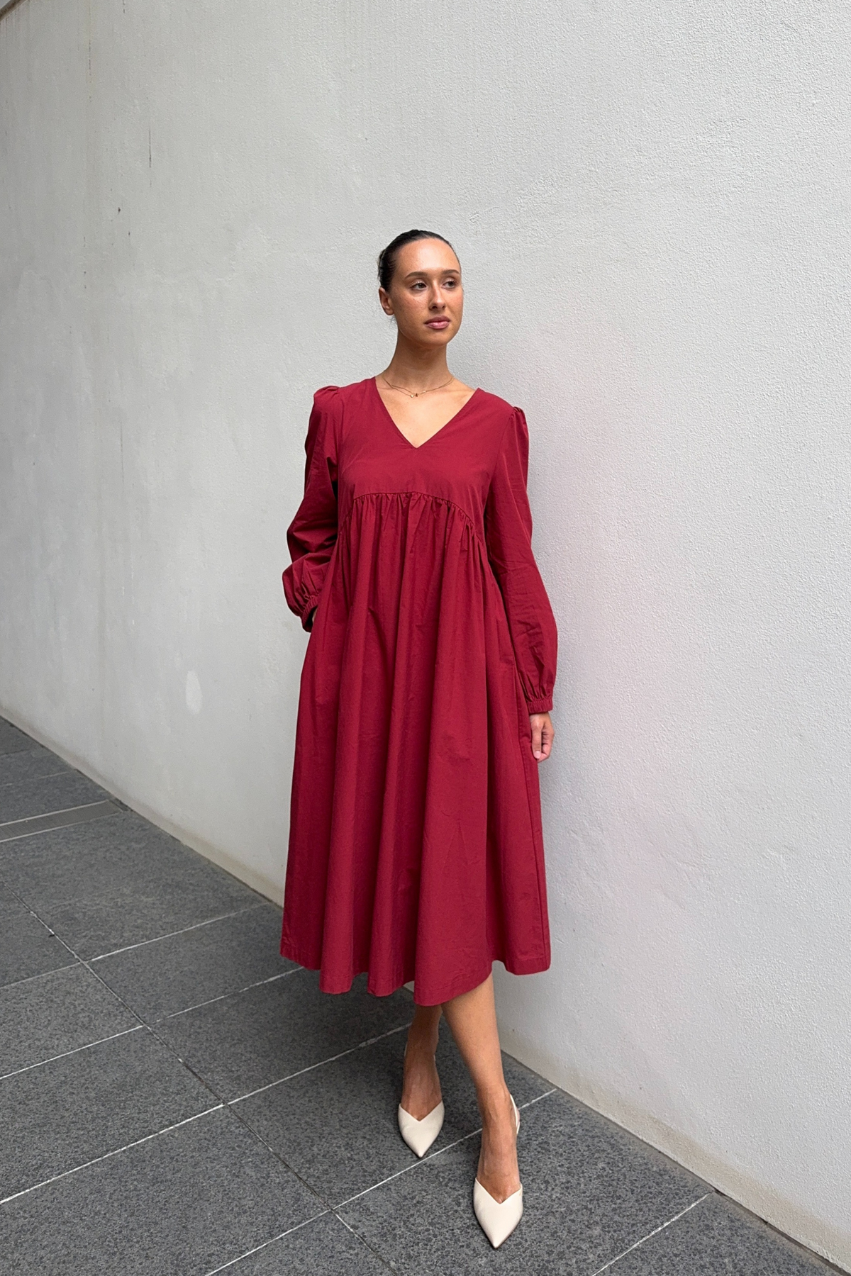 LILLIAN DRESS - RUBY