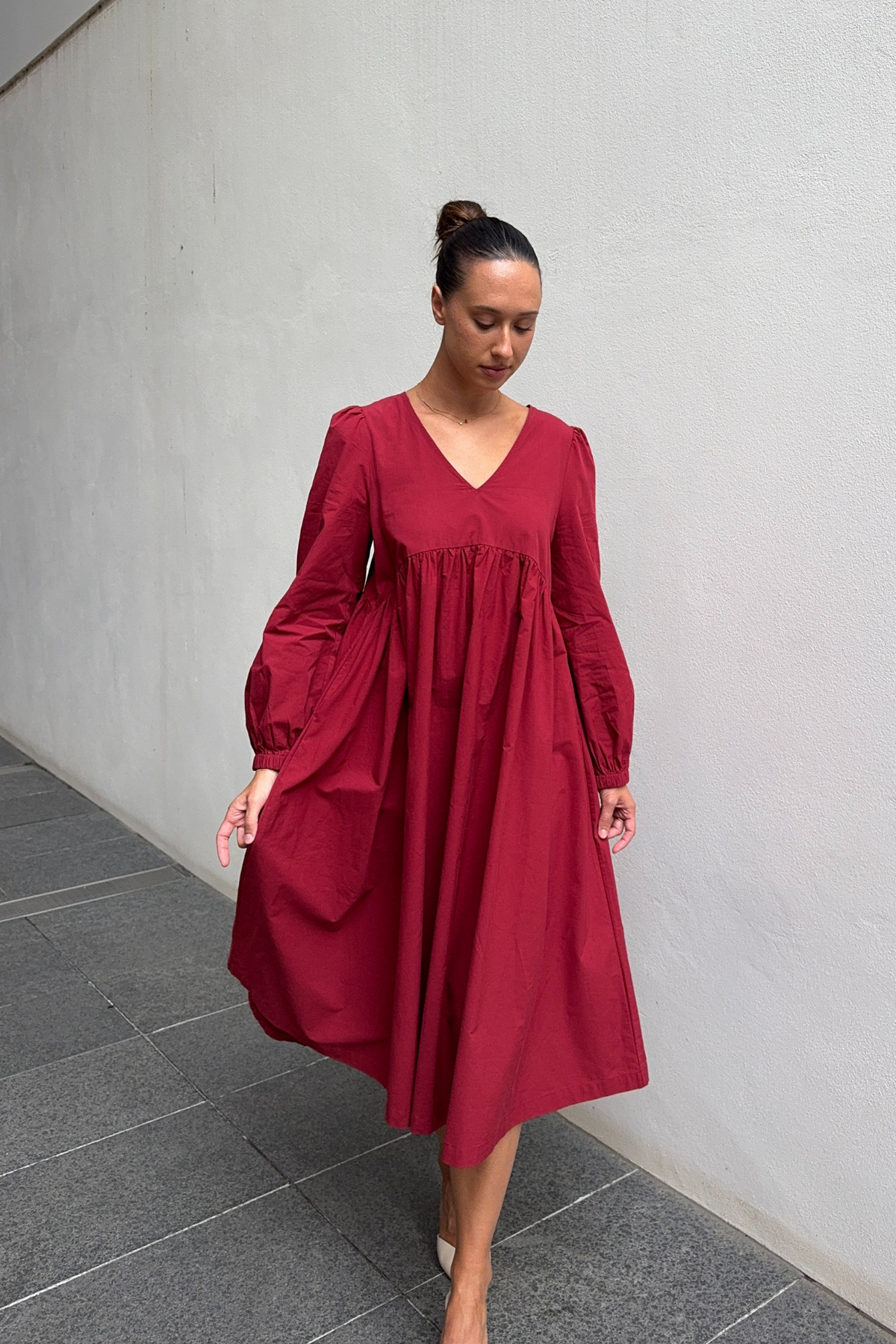 LILLIAN DRESS - RUBY